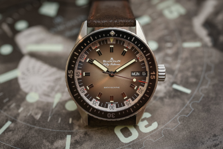 Blancpain Fifty Fathoms Bathyscaphe Day Date 70s