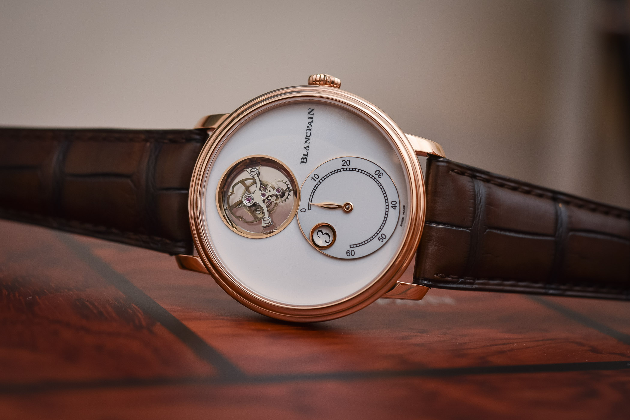 Blancpain Villeret Tourbillon Volant Heure Sautante Minute Retrograde - Baselworld 2018