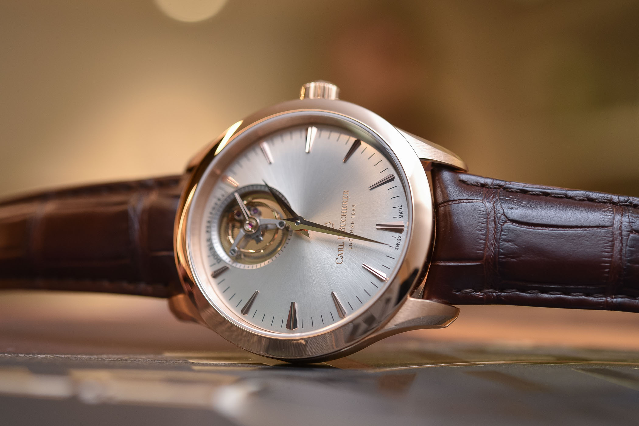 Carl F. Bucherer Manero Tourbillon Double Peripheral - baselworld 2018 - review