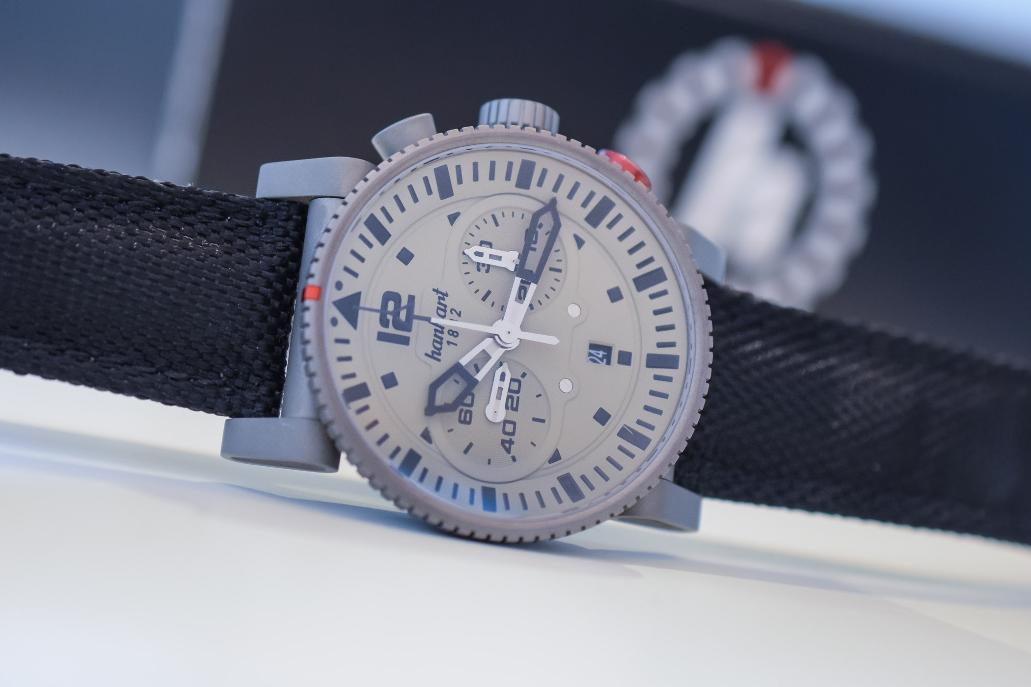 Hanhart Primus Monochrome Pilot Chronograph
