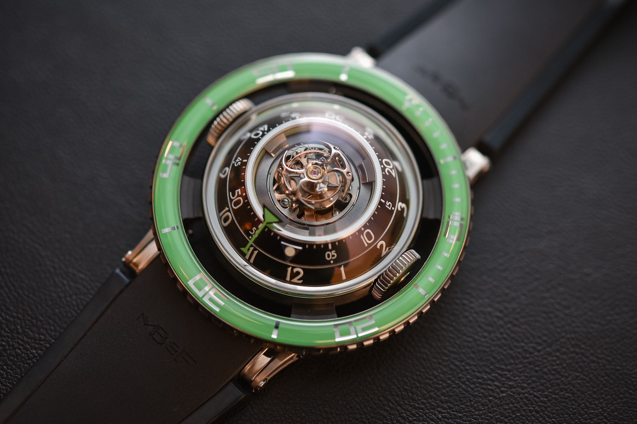 MBandF HM7 Aquapod Ti Green