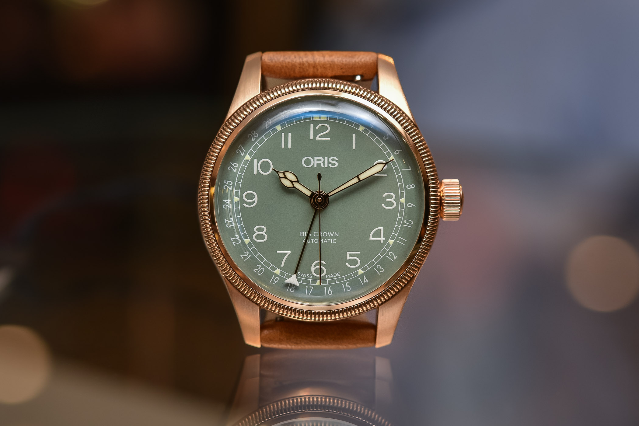 Oris Big Crown Pointer Date Bronze 36mm Baselworld 2018