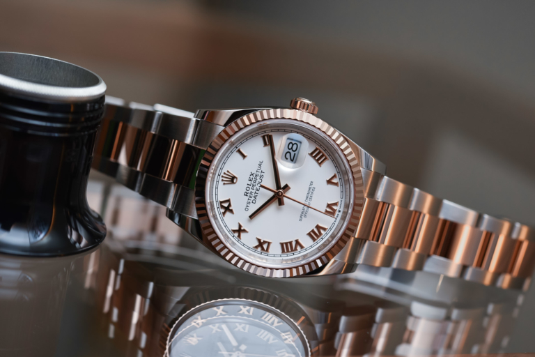 2018 Rolex Datejust 36 ref 126231 Rolesor Everose calibre 3235