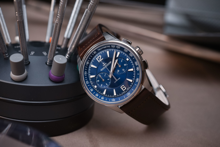 Jaeger-LeCoultre Polaris Chronograph Blue dial 9028480
