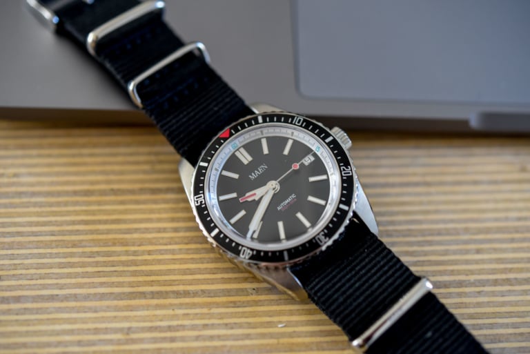 Maen Hudson 38 Automatic - kickstarter