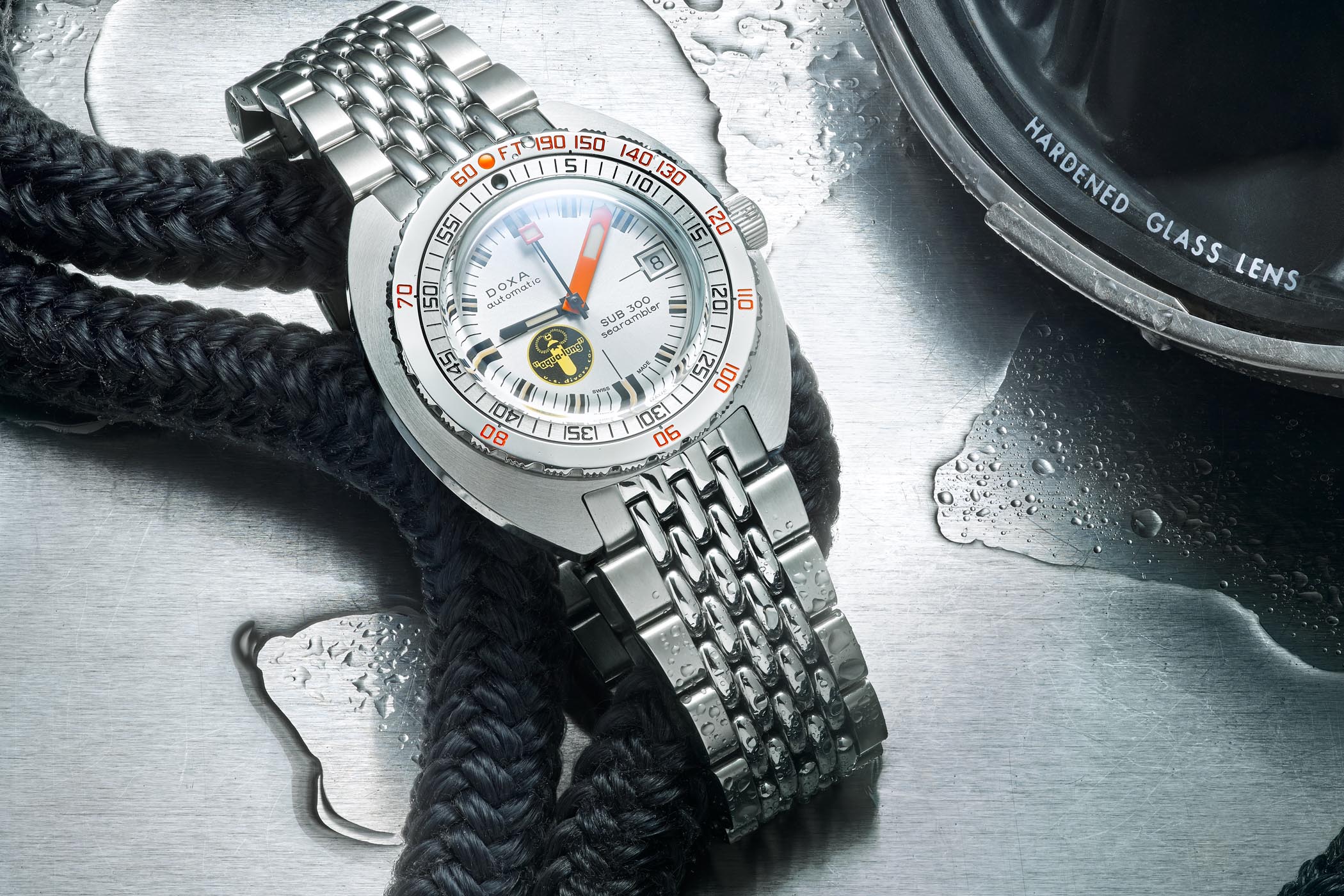 Doxa SUB 300 Searambler Silver Lung Reissue 50th Anniversary
