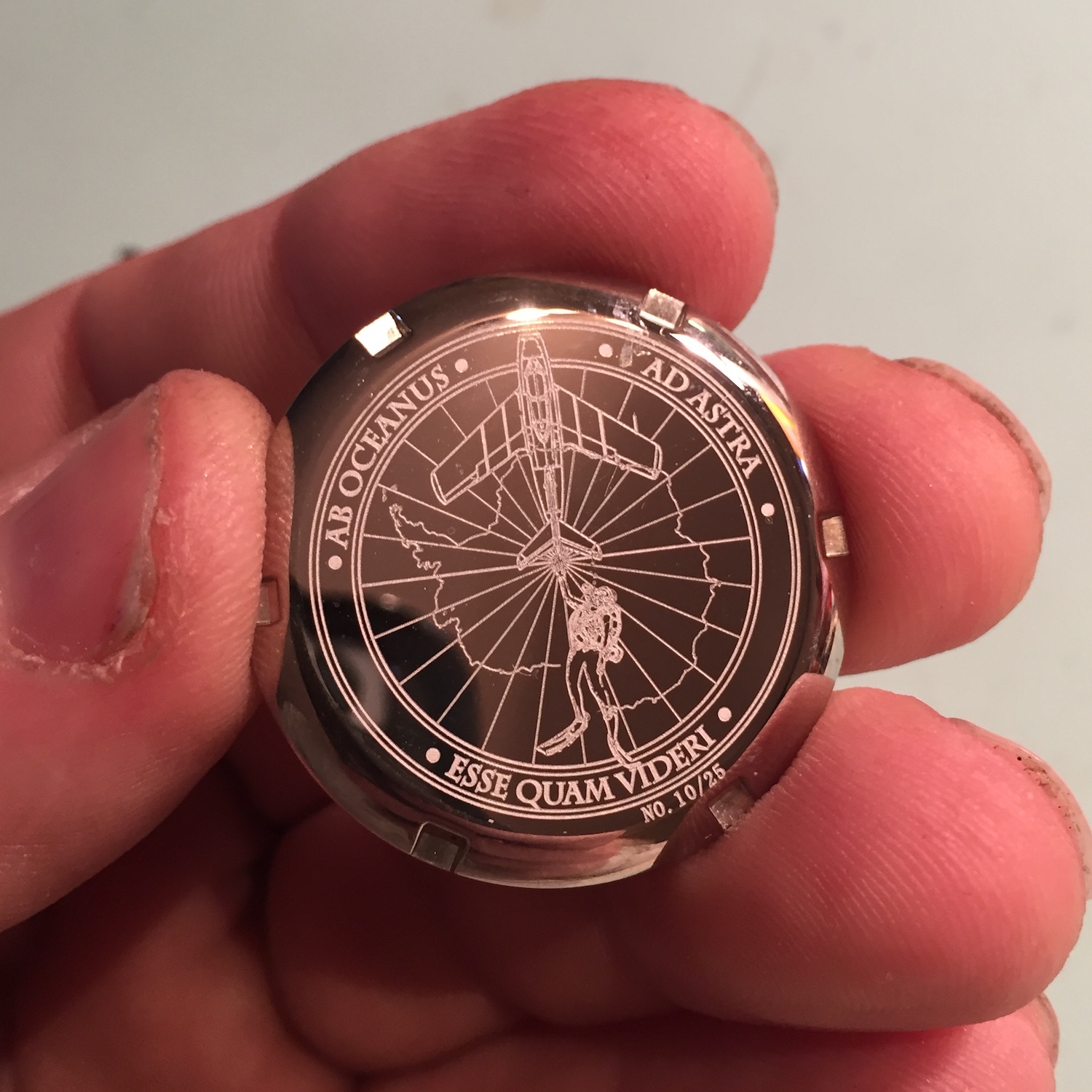 Micro-Brand Watch by Dave Sutton and ErikasOriginals MN Strap Space ISS - 5 Micro-Brand Watch by Dave Sutton and ErikasOriginals MN Strap Space ISS - 5