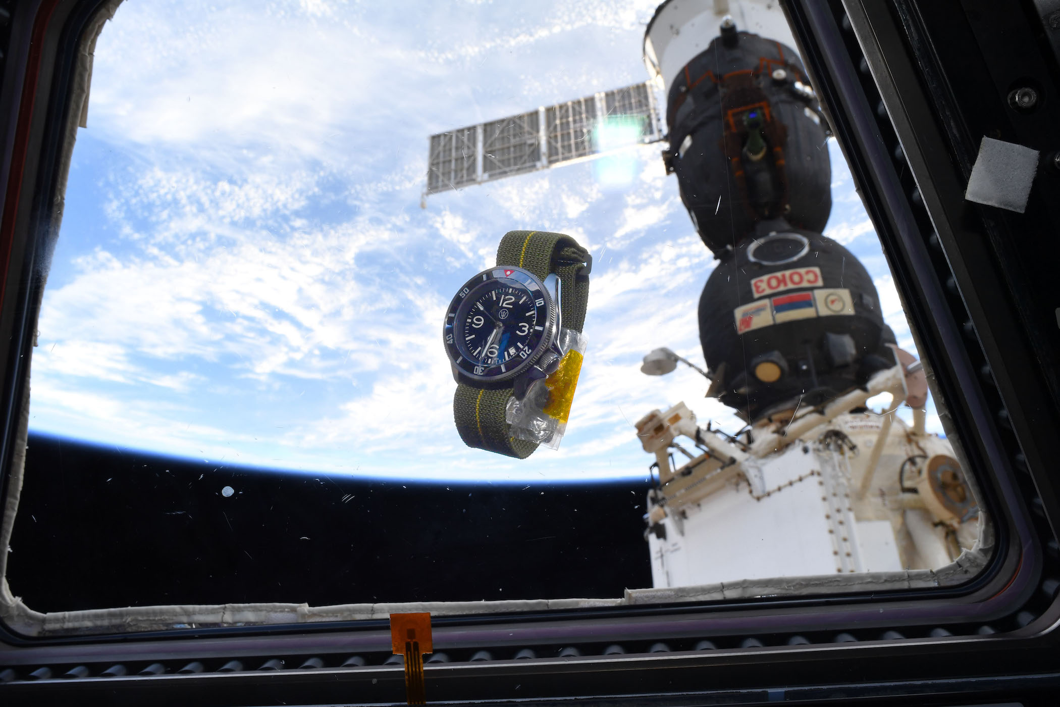 Micro-Brand Watch by Dave Sutton and ErikasOriginals MN Strap Space ISS