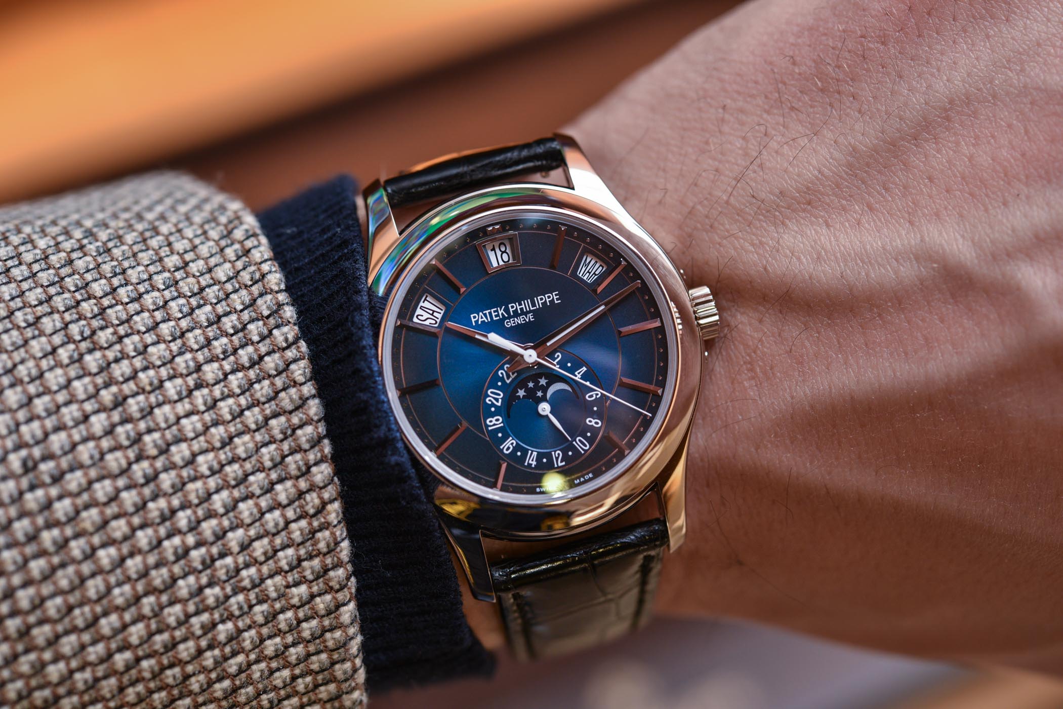 Patek Philippe Annual Calendar 5205G Gradient Blue