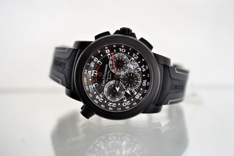 Carl F. Bucherer Patravi TravelTec Black GMT Chronograph