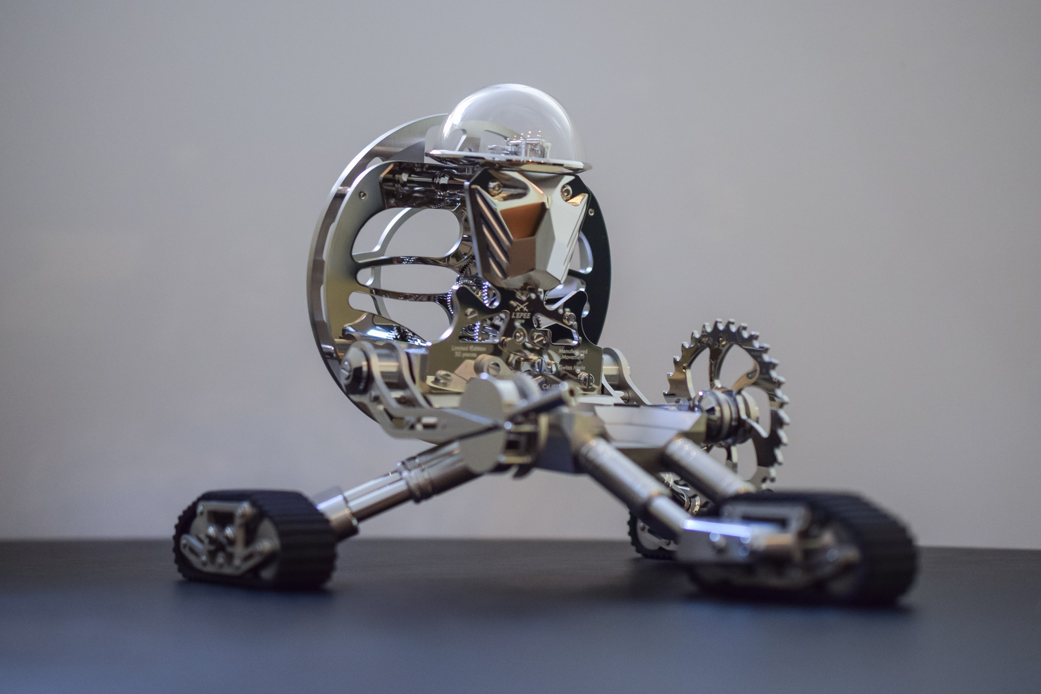 MBandF Epee 1839 Grant Robot Clock - 11 MB&F Grant L'Epee 1839 Robot Clock