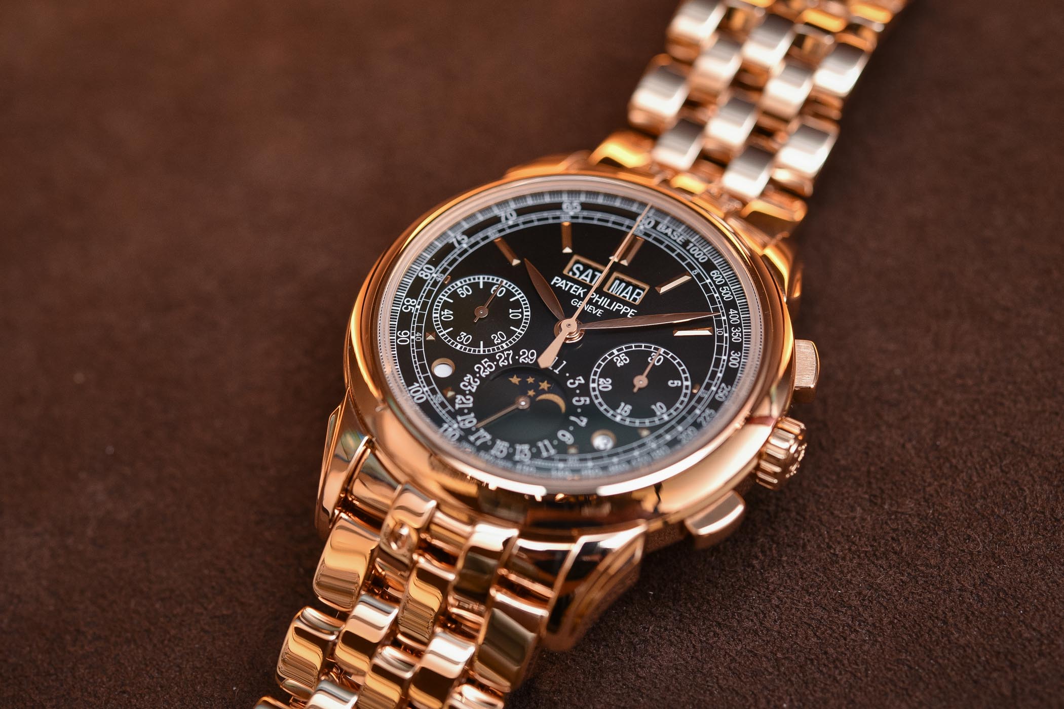 Patek Philippe Perpetual Calendar Chronograph 5270r Gold bracelet - 2 Patek Philippe Perpetual Calendar Chronograph 5270r Gold bracelet