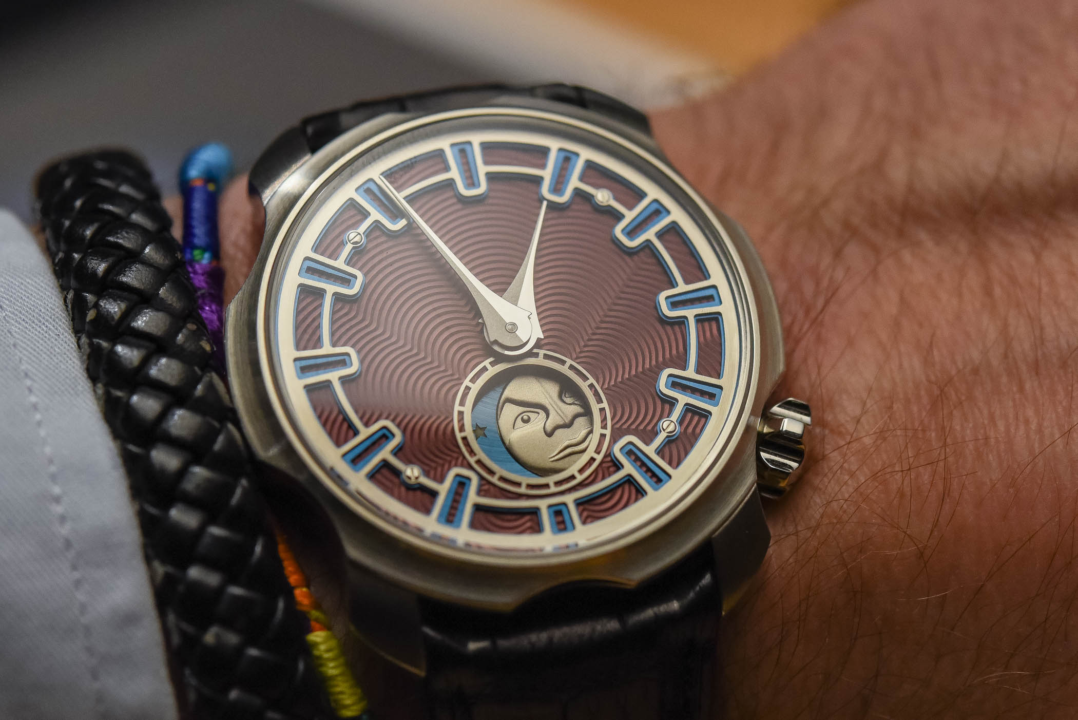 Sarpaneva K3 Northern Stars Guilloche dial - 5 Sarpaneva K3 Northern Stars Guilloche dial