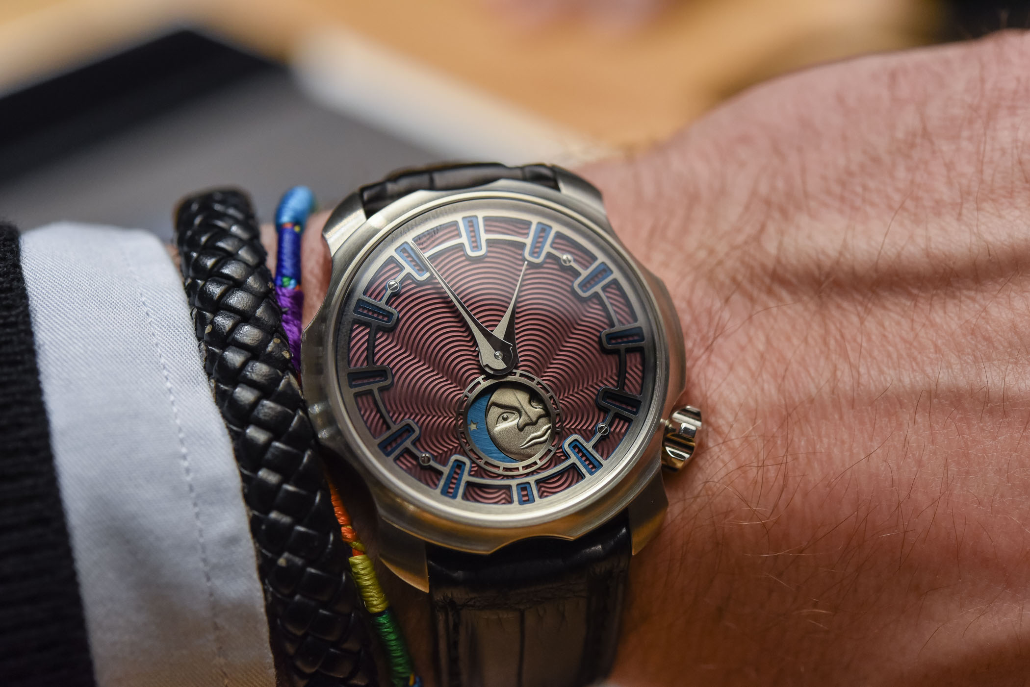 Sarpaneva K3 Northern Stars Guilloche dial - 6 Sarpaneva K3 Northern Stars Guilloche dial