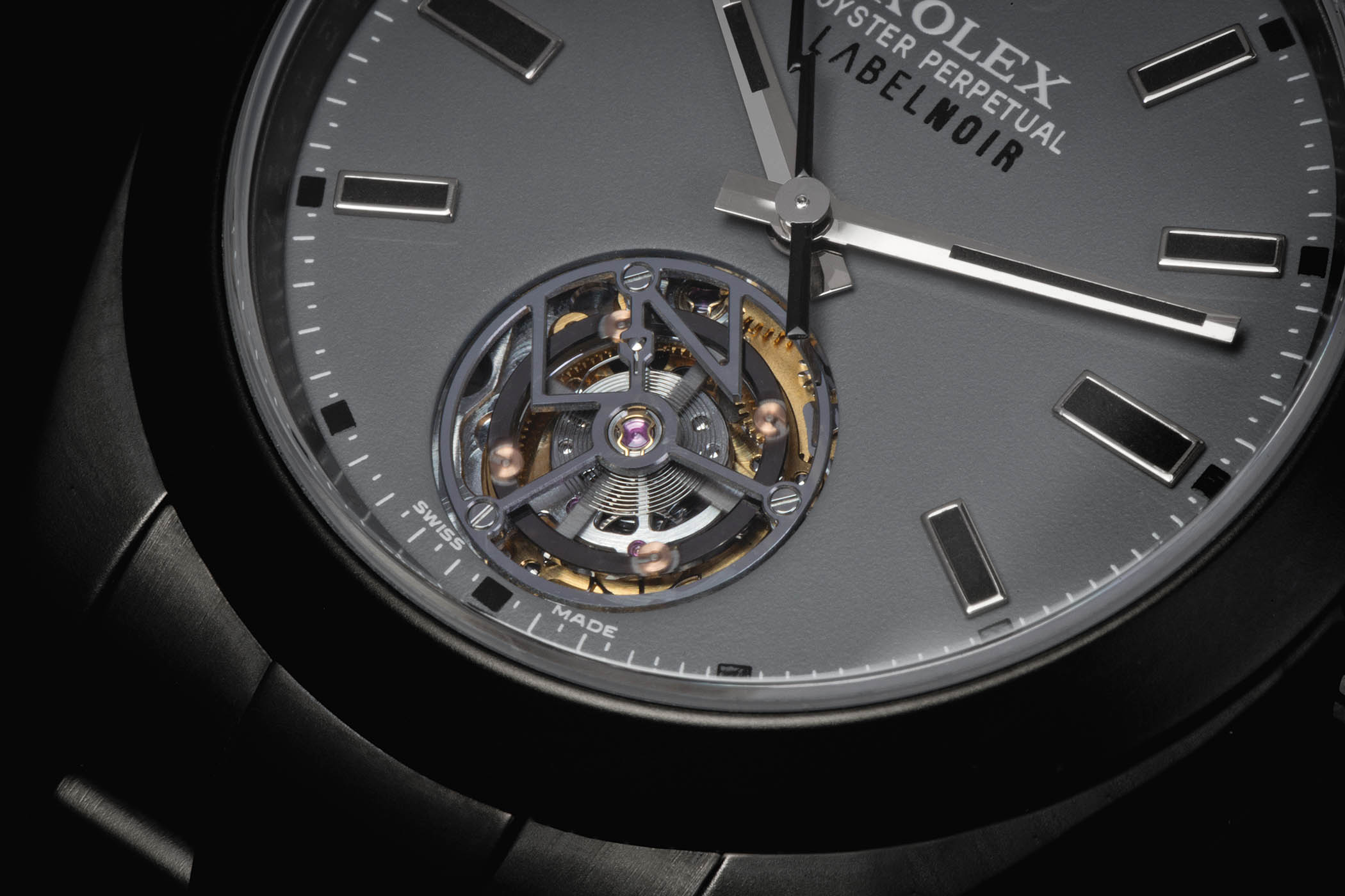 Rolex Tourbillon Milgauss modified Label Noir - 3 Rolex Tourbillon Milgauss modified Label Noir