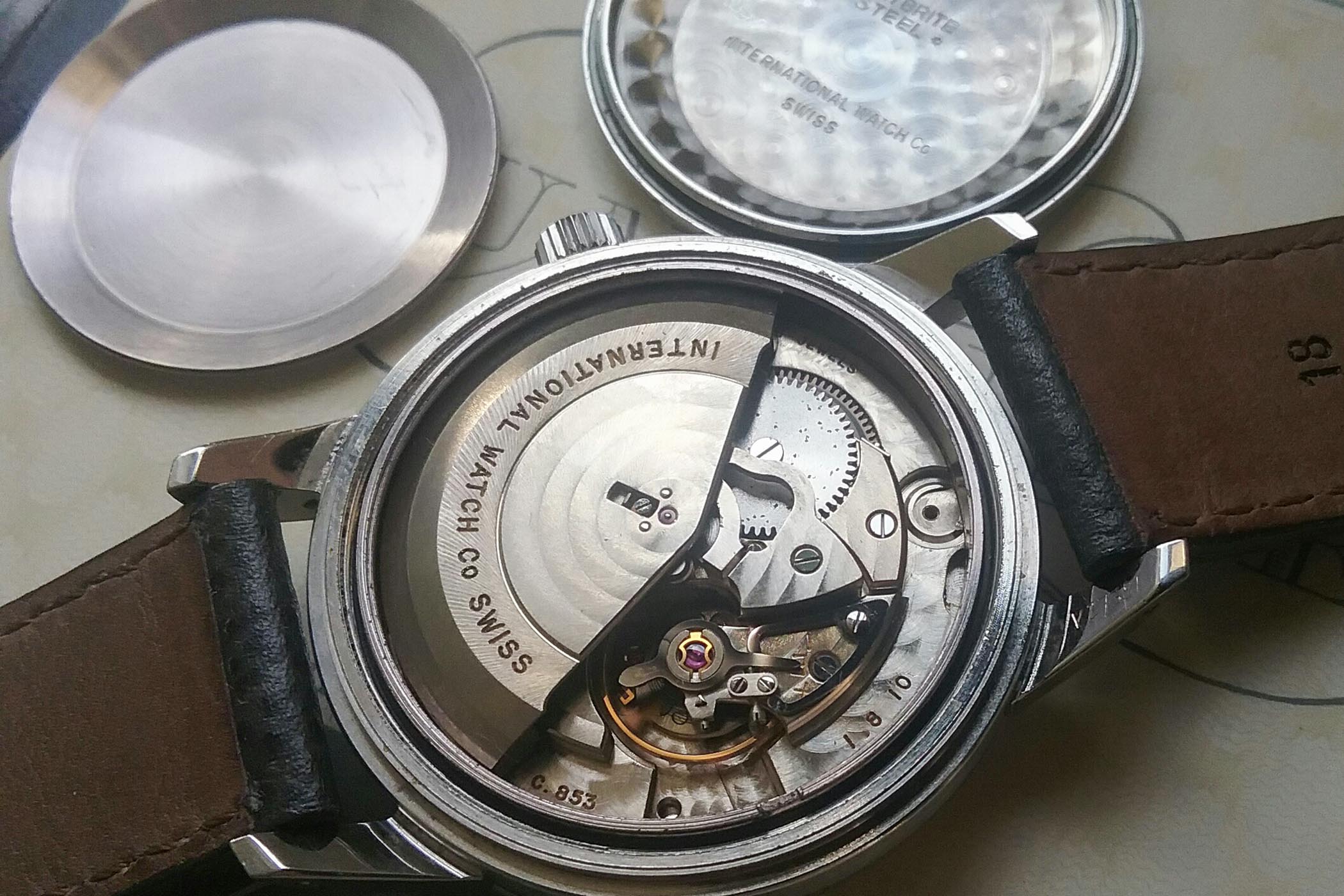 Unique IWC Ingenieur 666A nude dial - 11 Unique IWC Ingenieur 666A nude dial - 11