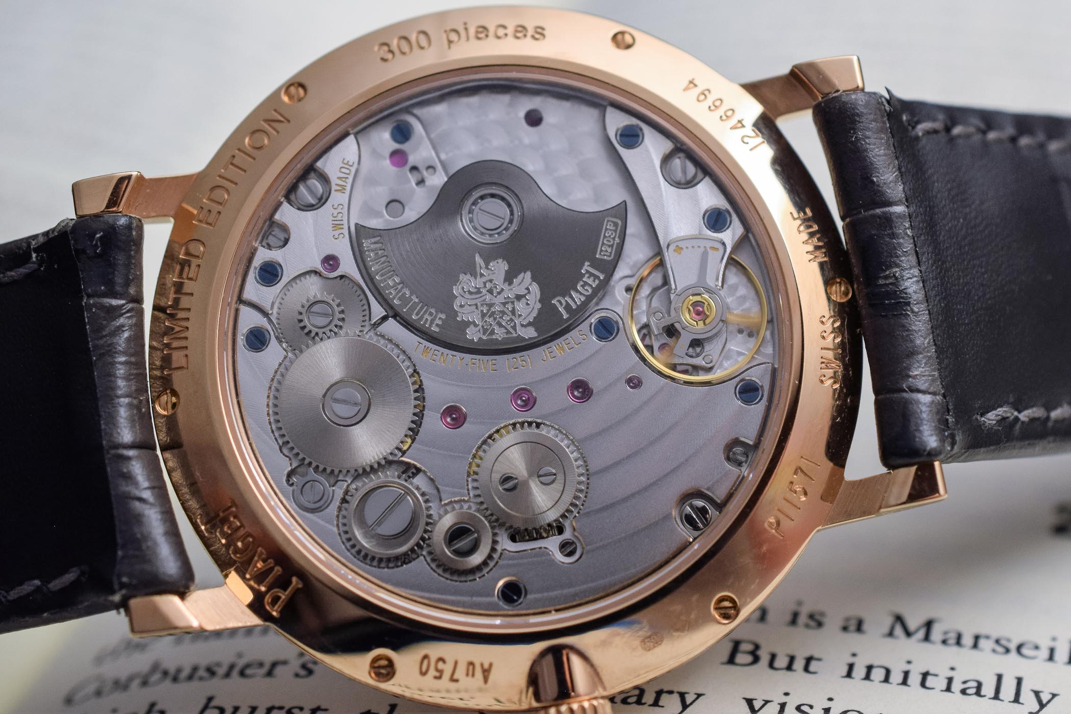 Piaget Altiplano 40mm pink gold Grey meteorite dial - SIHH 2019 - 4 Piaget Altiplano 40mm pink gold Grey meteorite dial - SIHH 2019 - 4