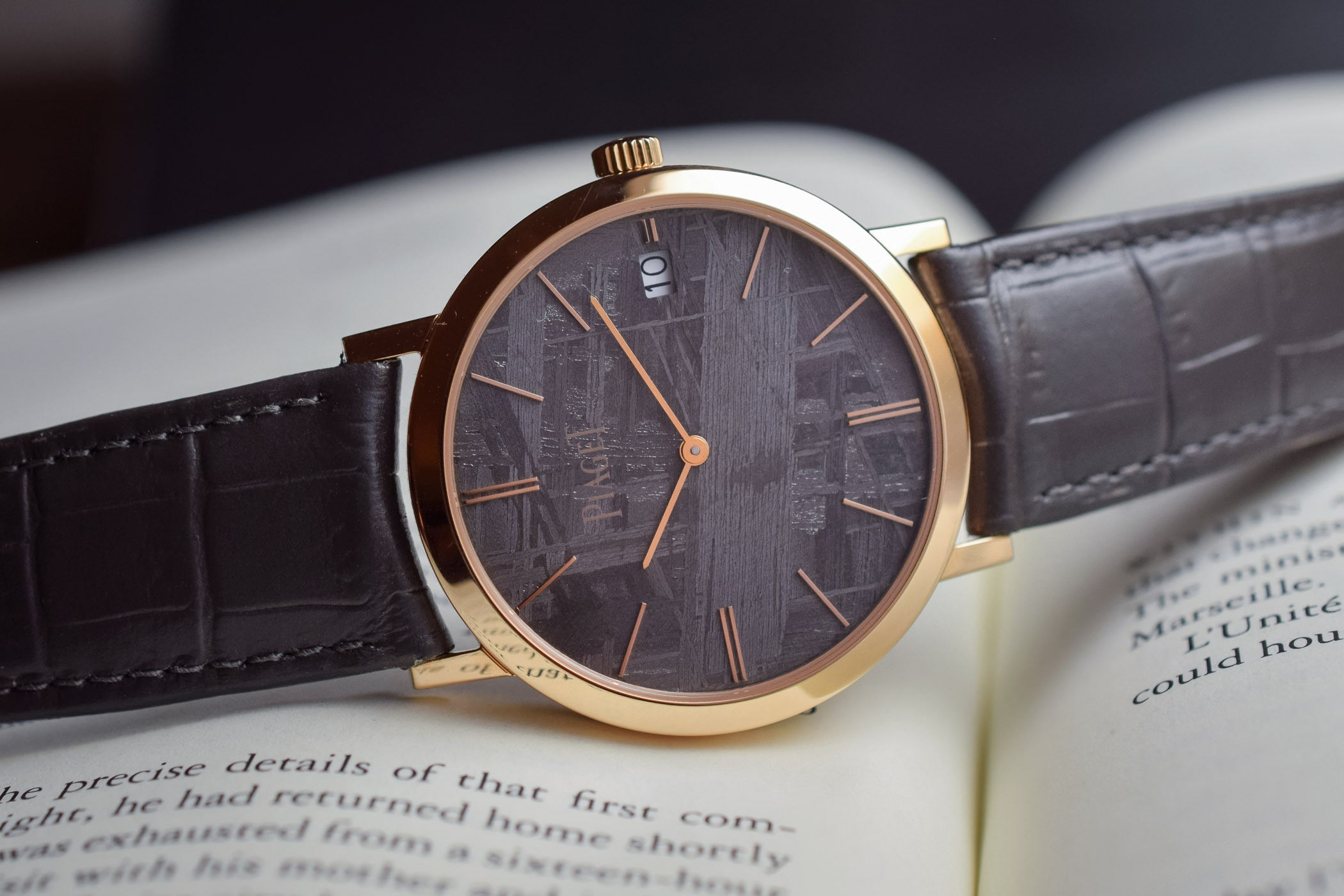 Piaget Altiplano 40mm pink gold Grey meteorite dial - SIHH 2019 - 8 Piaget Altiplano 40mm pink gold Grey meteorite dial - SIHH 2019 - 8