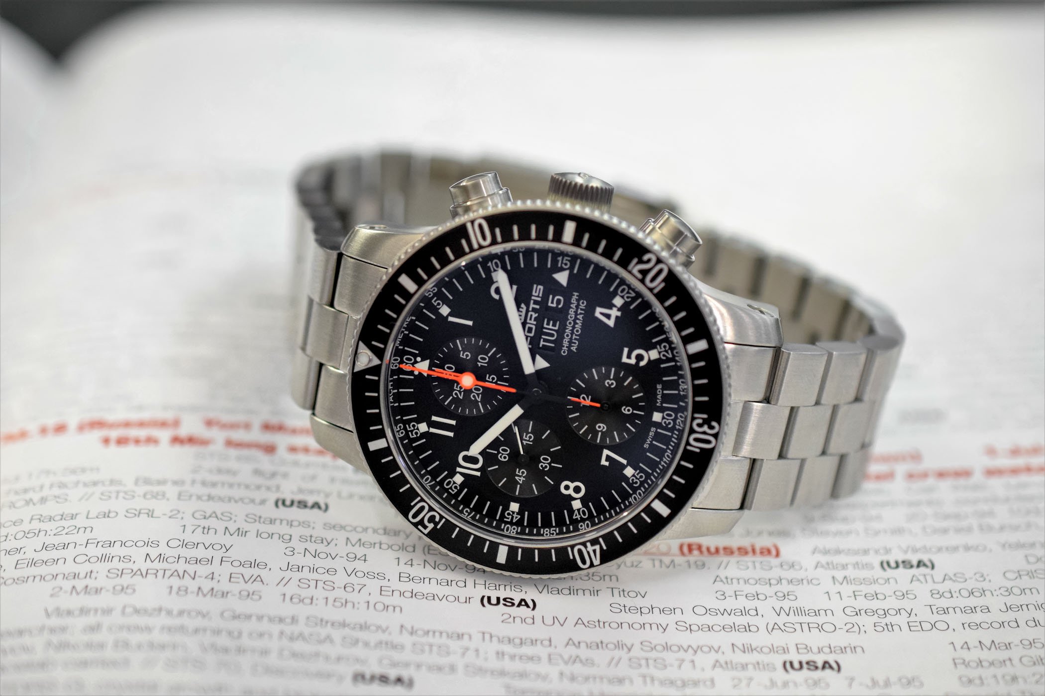 Fortis B-42 Official Cosmonauts Chronograph