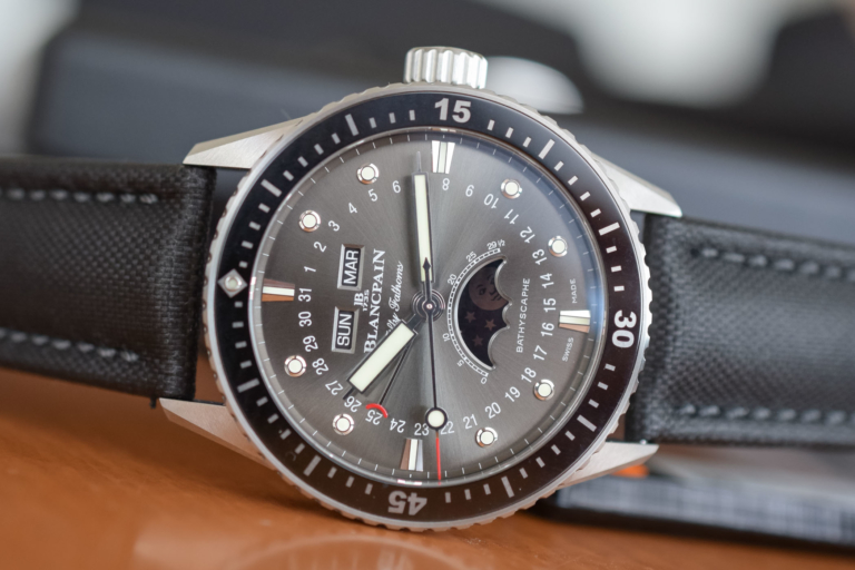 Blancpain Fifty Fathoms Bathyscaphe Quantieme Complet Phase de Lune - review