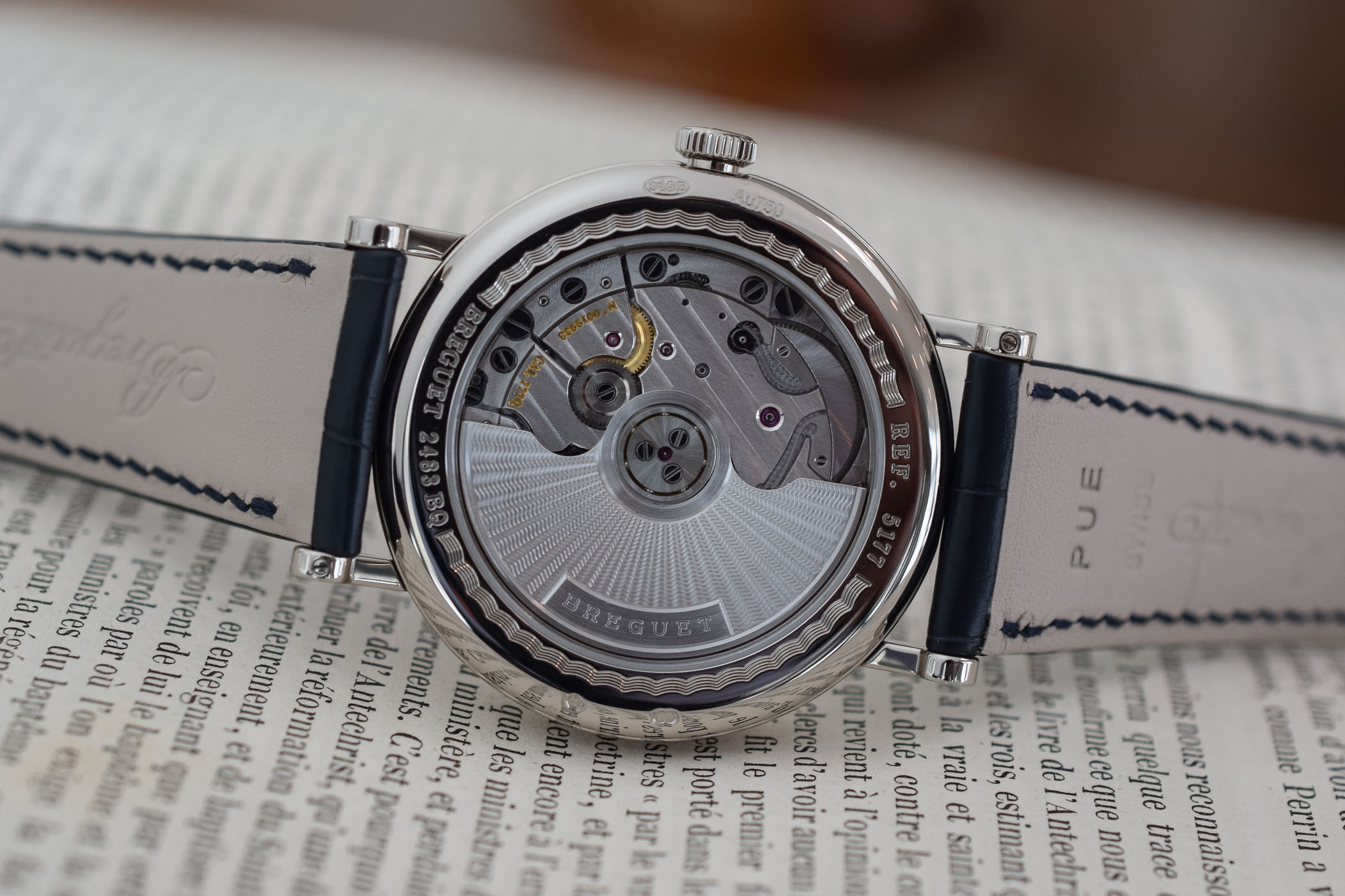 Hands-On - Breguet Classique 5177 Grand Feu Blue Enamel (Specs & Price)