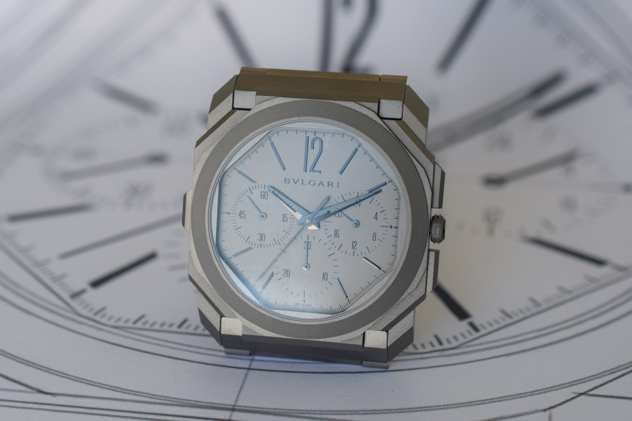 Bulgari Octo Finissimo Chronograph GMT Automatic - Worlds thinnest chronograph - Baselworld 2019 - 6 Bulgari Octo Finissimo Chronograph GMT Automatic - Worlds thinnest chronograph - Baselworld 2019