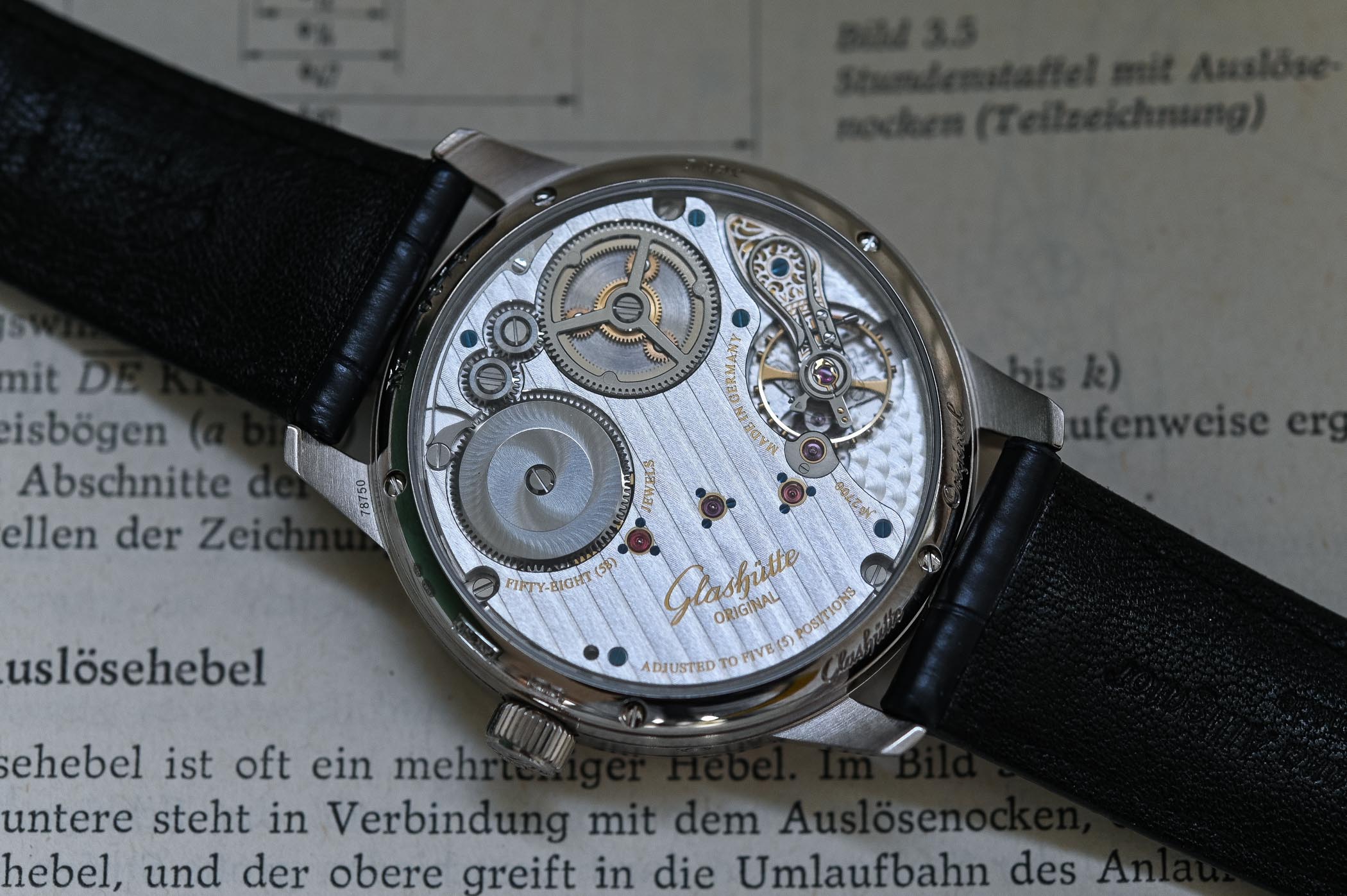 Glashutte Original Senator Chronometer Blue Dial White Gold - Review - 7 Glashutte Original Senator Chronometer Blue Dial White Gold - Review - 7