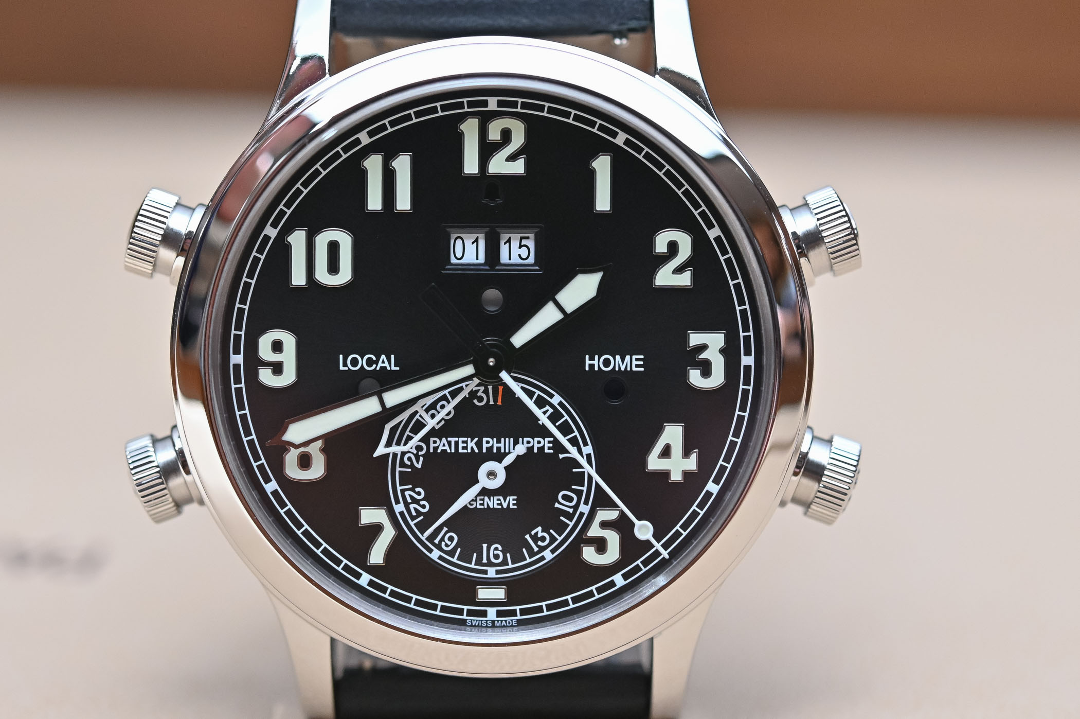 Patek Philippe Alarm Travel Time 5520P - 7 Patek Philippe Alarm Travel Time 5520P - 7