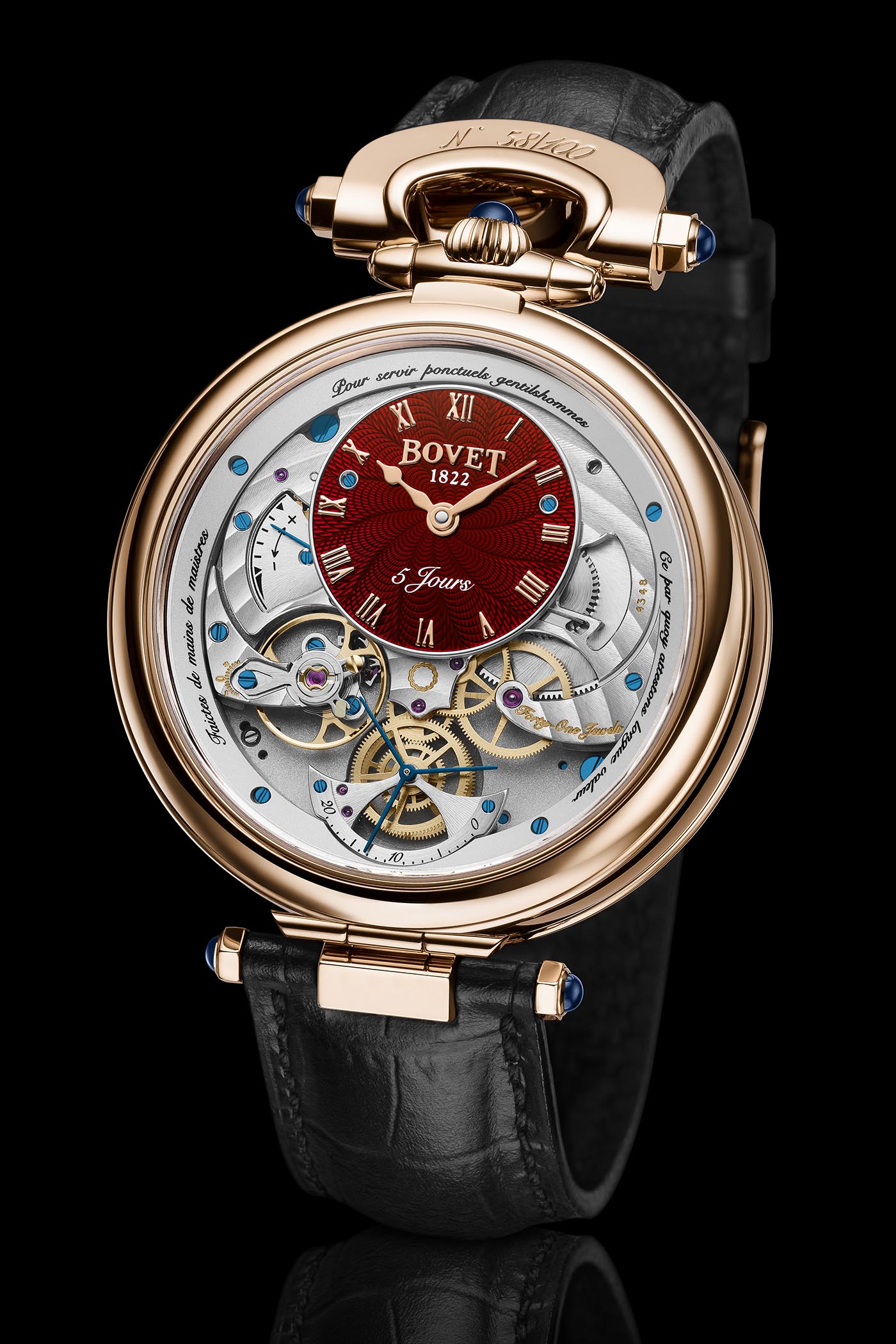 Bovet Virtuoso V Lavish Red Guilloche Dials - 5 Bovet Virtuoso V Lavish Red Guilloche Dials - 5
