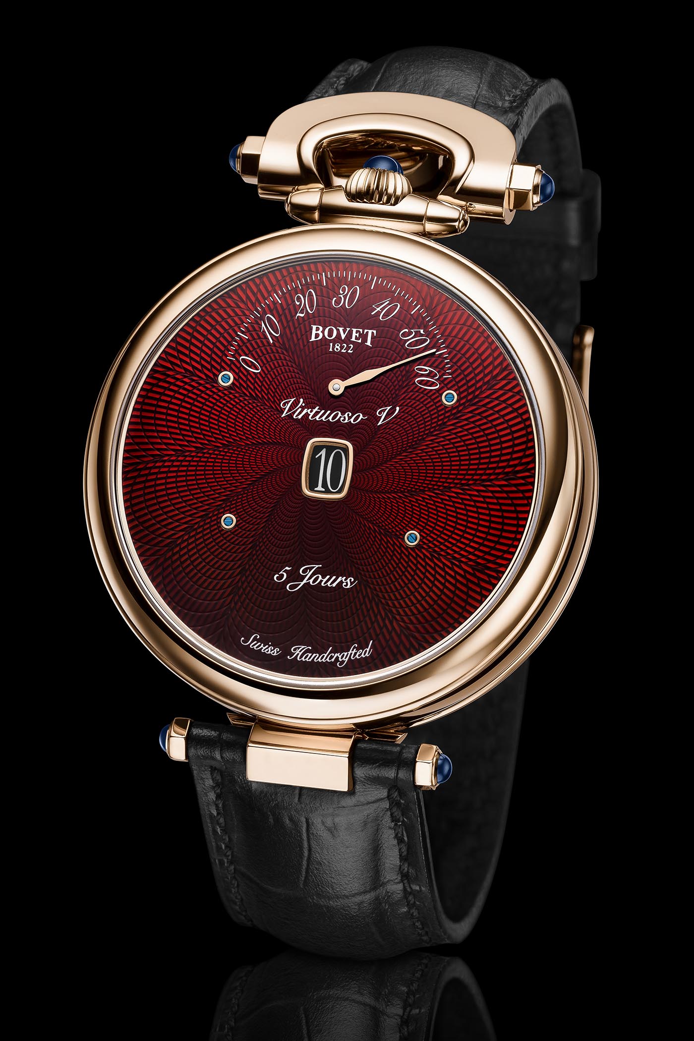 Bovet Virtuoso V Lavish Red Guilloche Dials - 6 Bovet Virtuoso V Lavish Red Guilloche Dials - 6