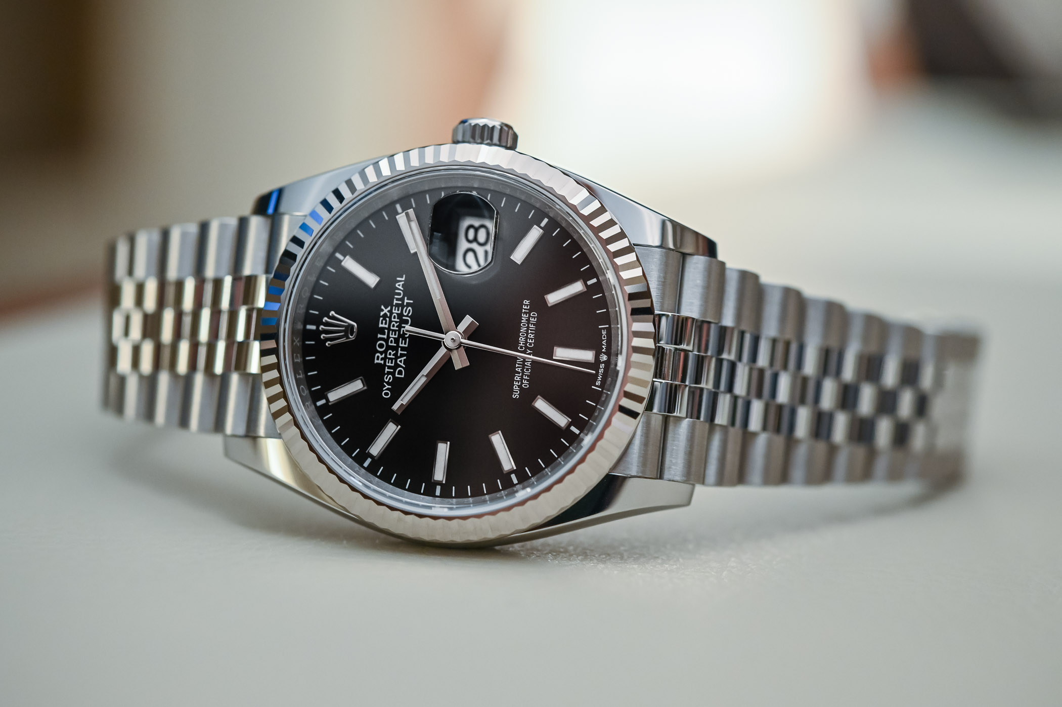 Rolex DateJust 36 Steel Rolesor 126234