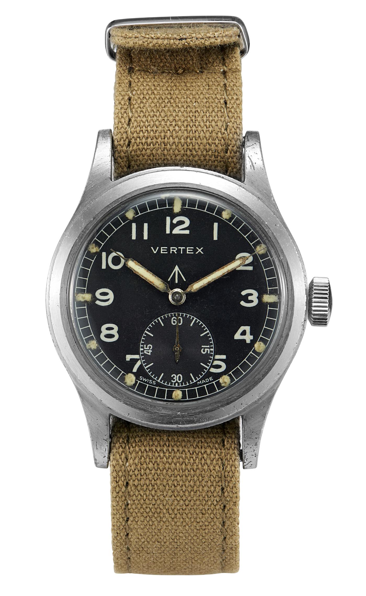 Vertex Watches Dirty Dozen Military Watch Vintage Vertex Watches Dirty Dozen Military Watch Vintage