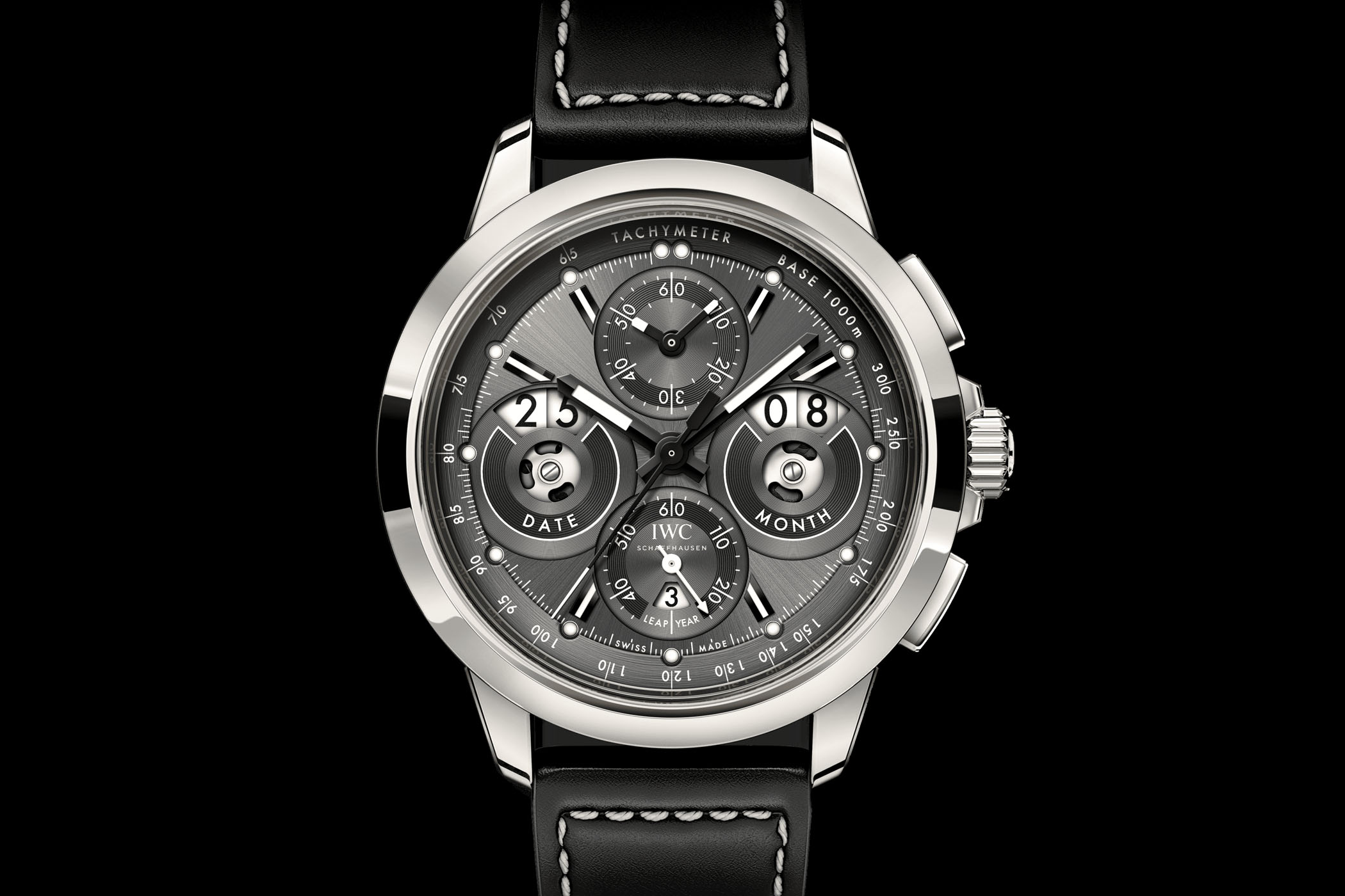 IWC Ingenieur Perpetual Calendar Digital Date-Month Titanium IW381802