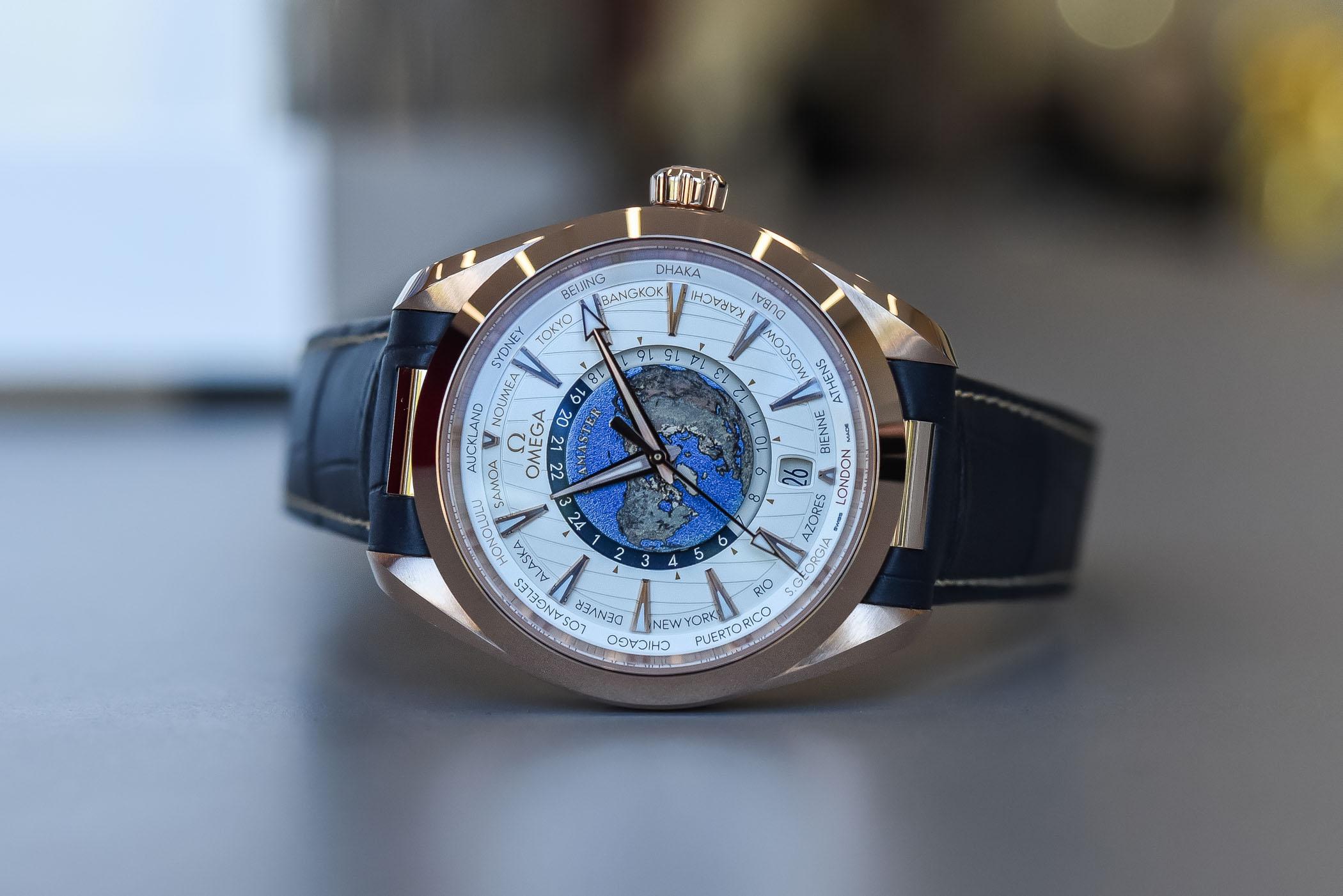 Omega Seamaster Aqua Terra Worldtimer