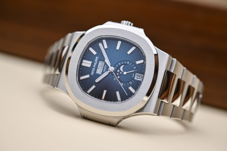 Patek Philippe Nautilus Annual Calendar 5726 Gradient Blue Dial