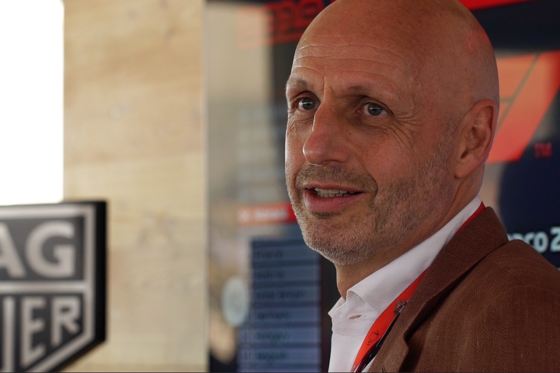 Stephane Bianchi CEO TAG Heuer Inteview Monaco GP 2019 - 50th anniversary Heuer Monaco