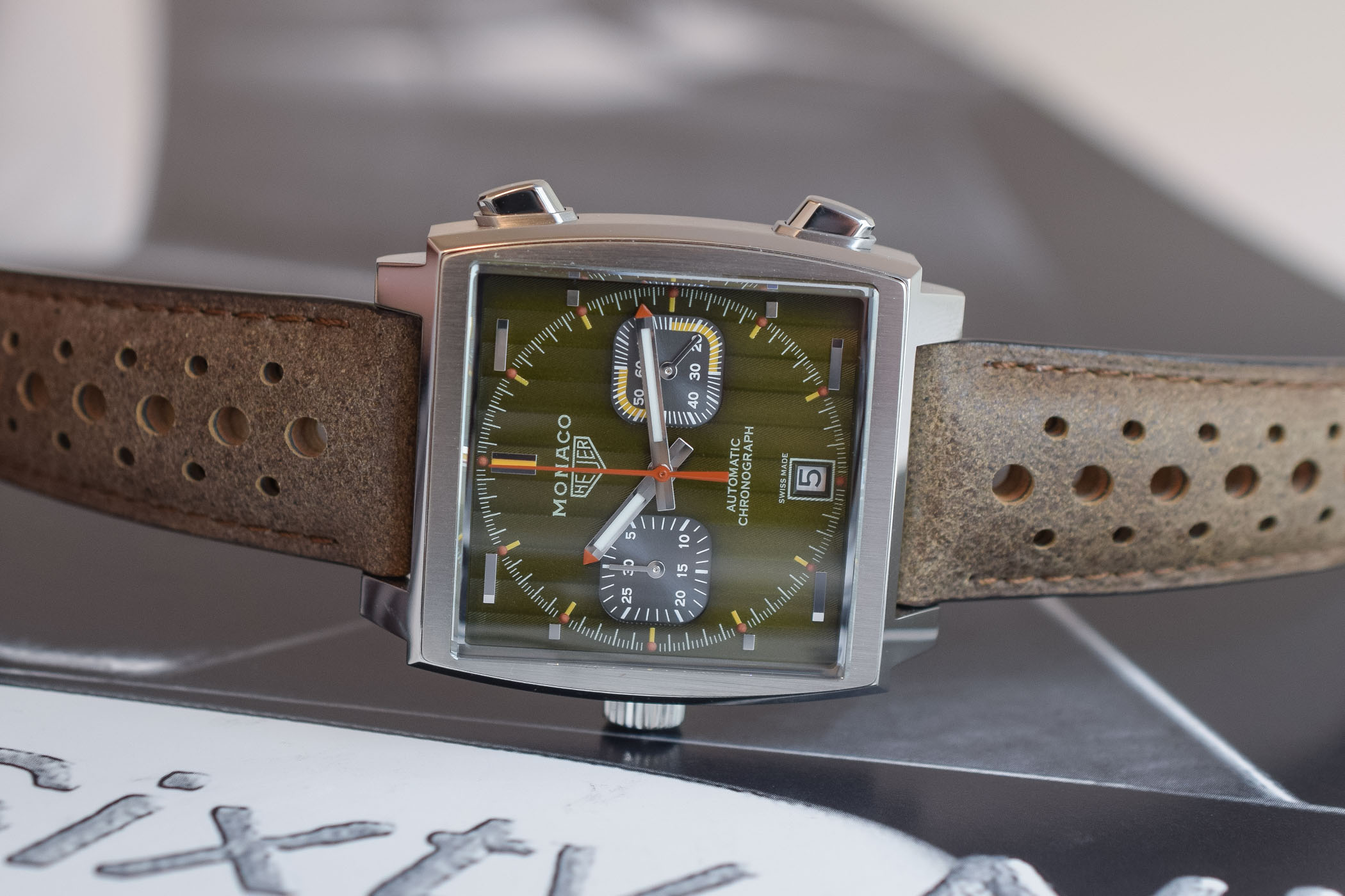 TAG Heuer Monaco 1969-1979 Limited Edition 50th-Anniversary CAW211V.FC6466