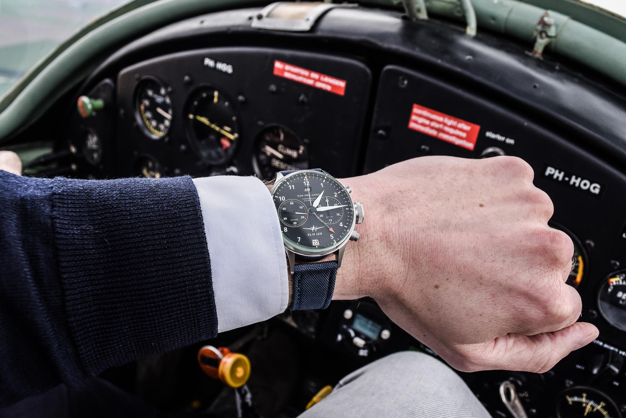 Van Der Gang Vlieger Chronograph