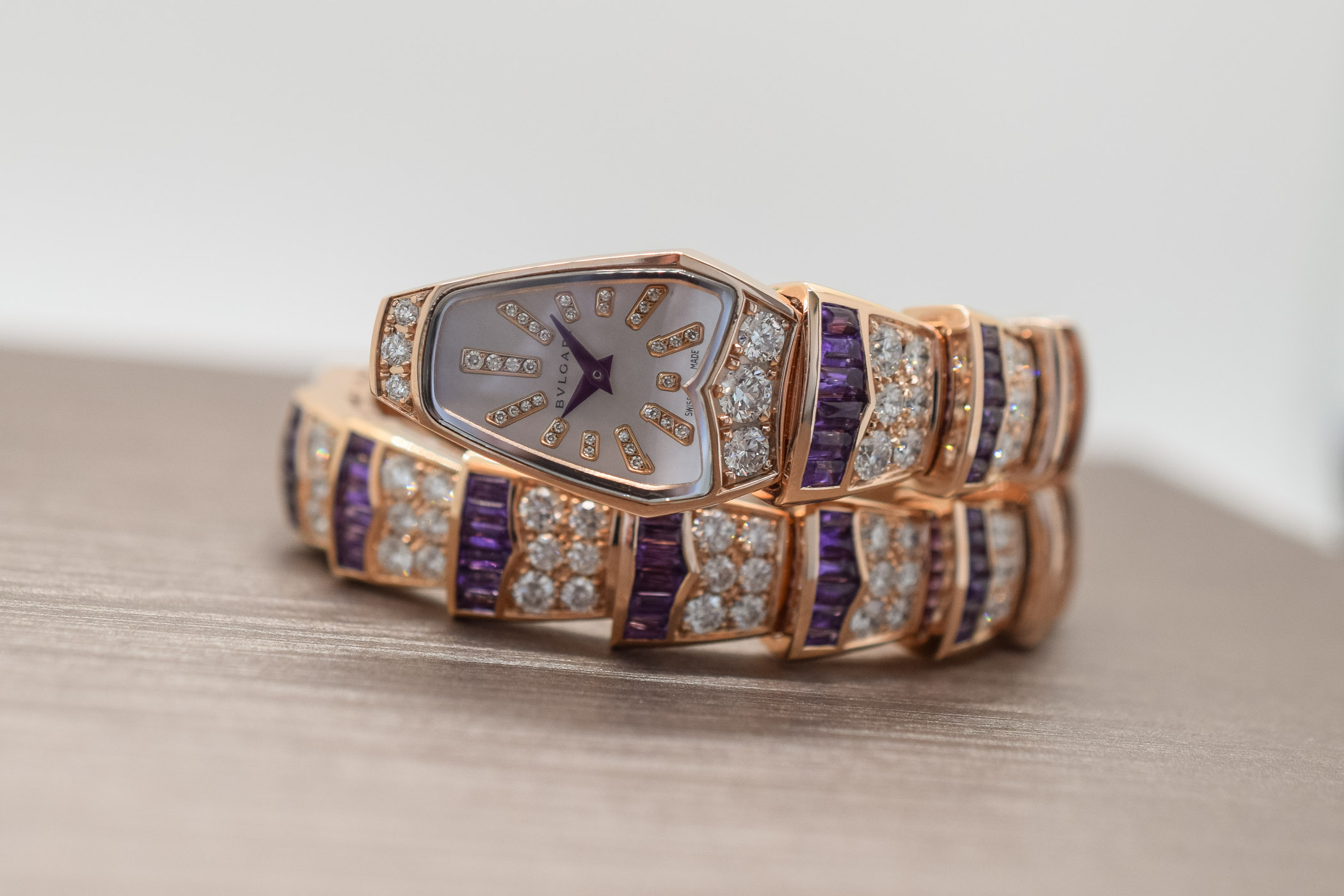 Bvlgari Amethyst capsule collection Serpenti Scaglie
