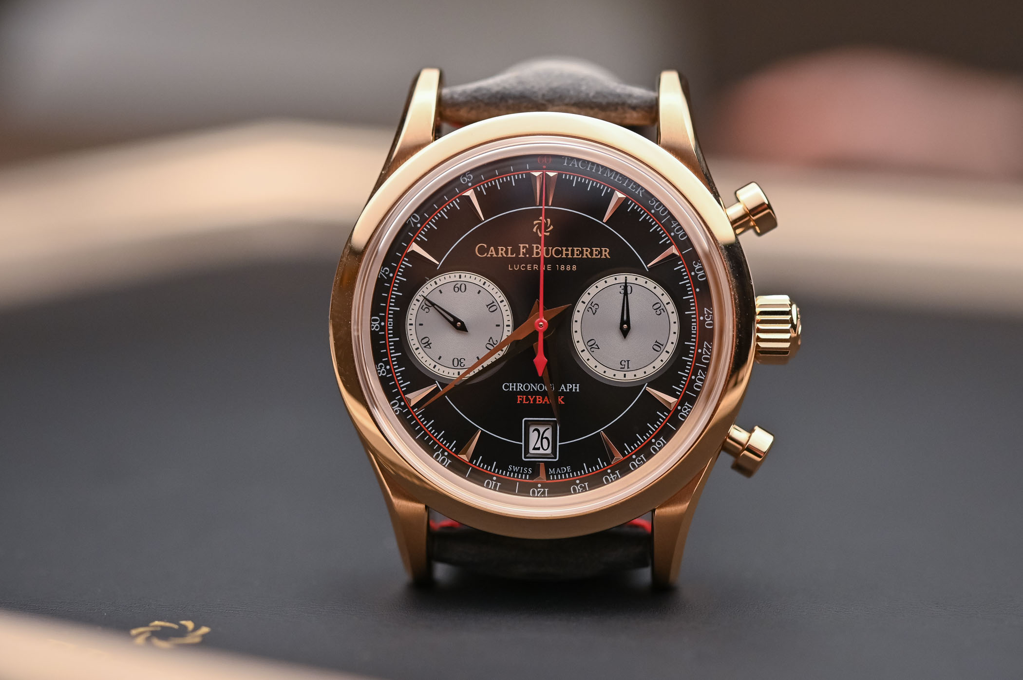 Carl F. Bucherer Manero Flyback Racing Rose Gold