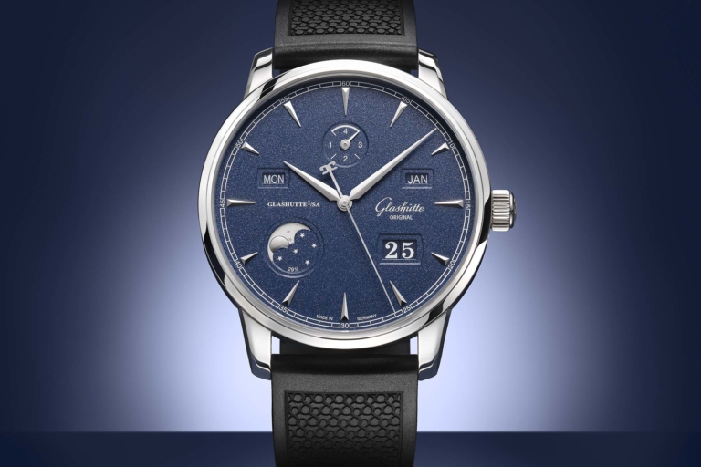Glashütte Original Senator Excellence Perpetual Calendar Bucherer Blue Editions