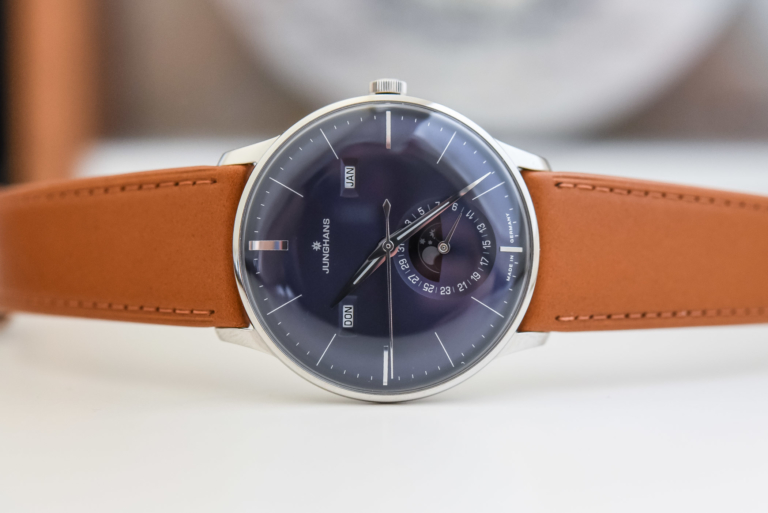 Junghans Meister Calendar Dark Blue Dial