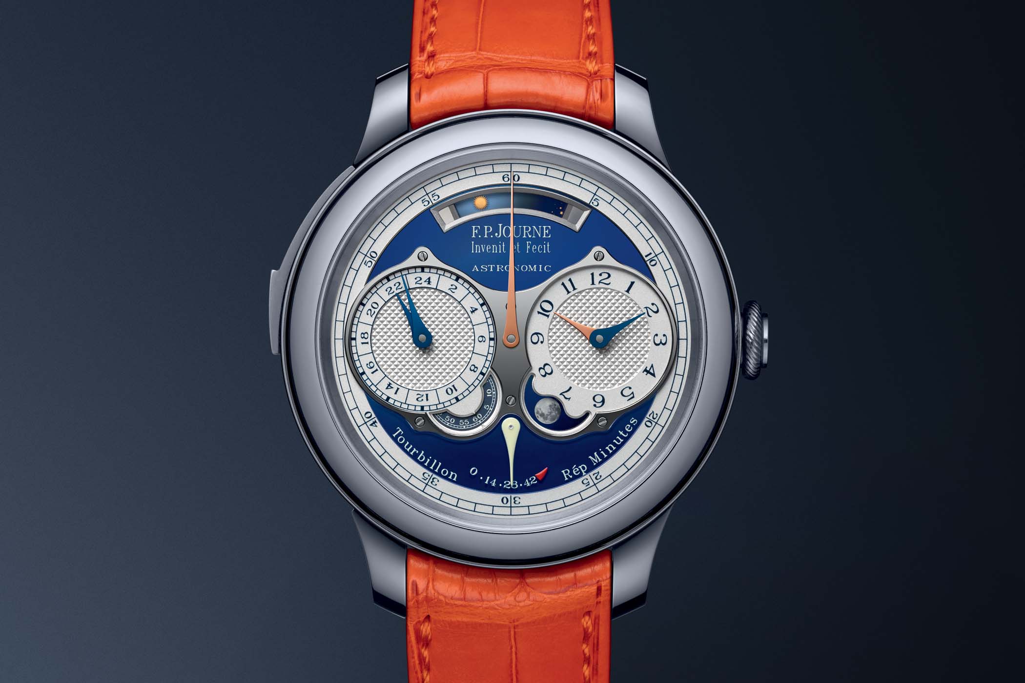Only Watch 2019 - FP Journe Astronomic Blue Minute Repeater Tourbillon Unique Piece
