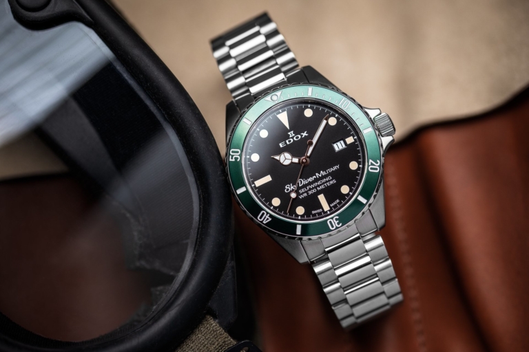 Edox SkyDiver Military Limited Edition