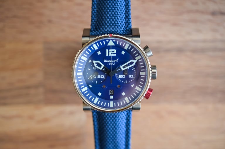 Hanhart Primus Nautic Pilot Bronze Chronograph