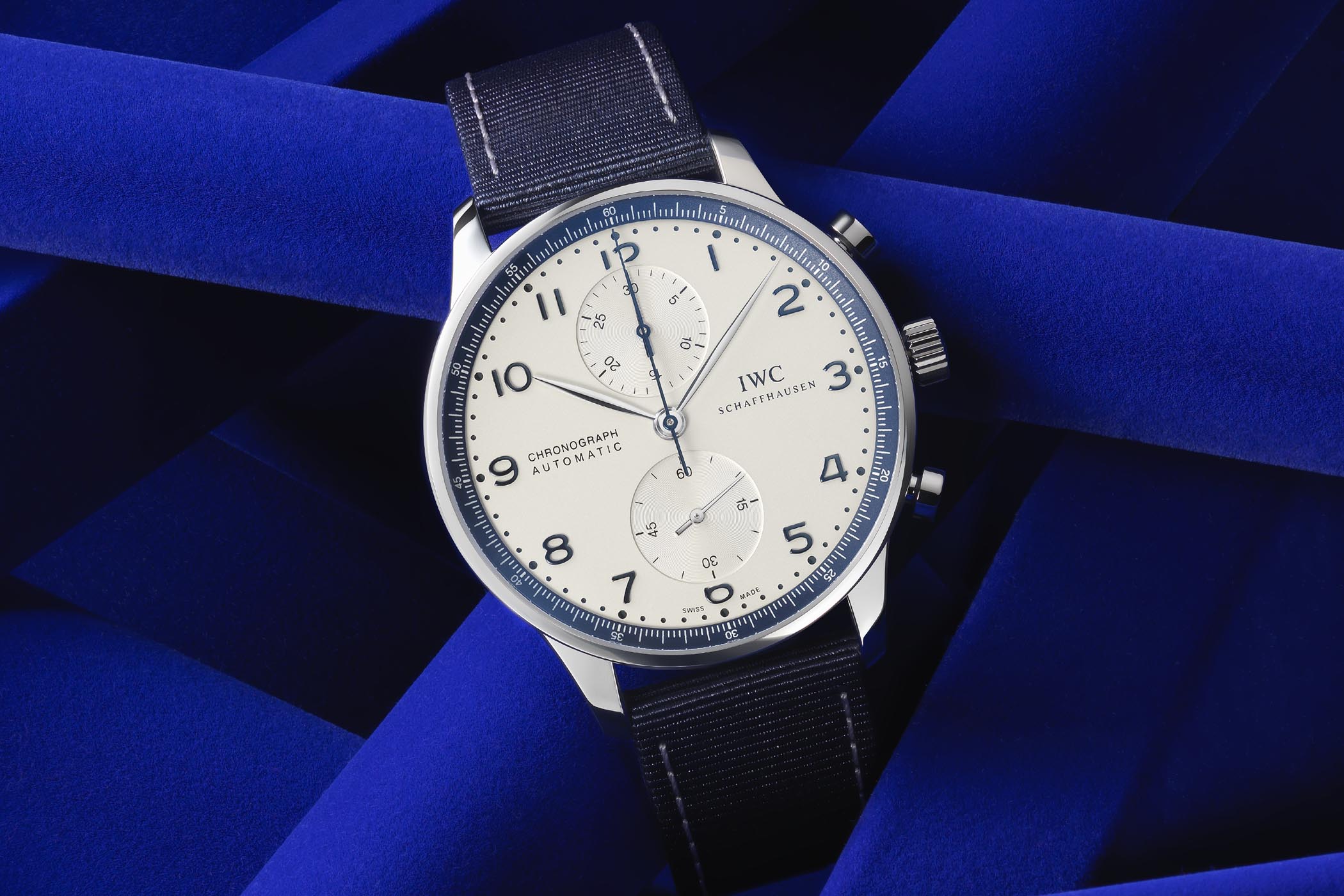 IWC Portugieser Chronograph Bucherer Blue Editions IW371492