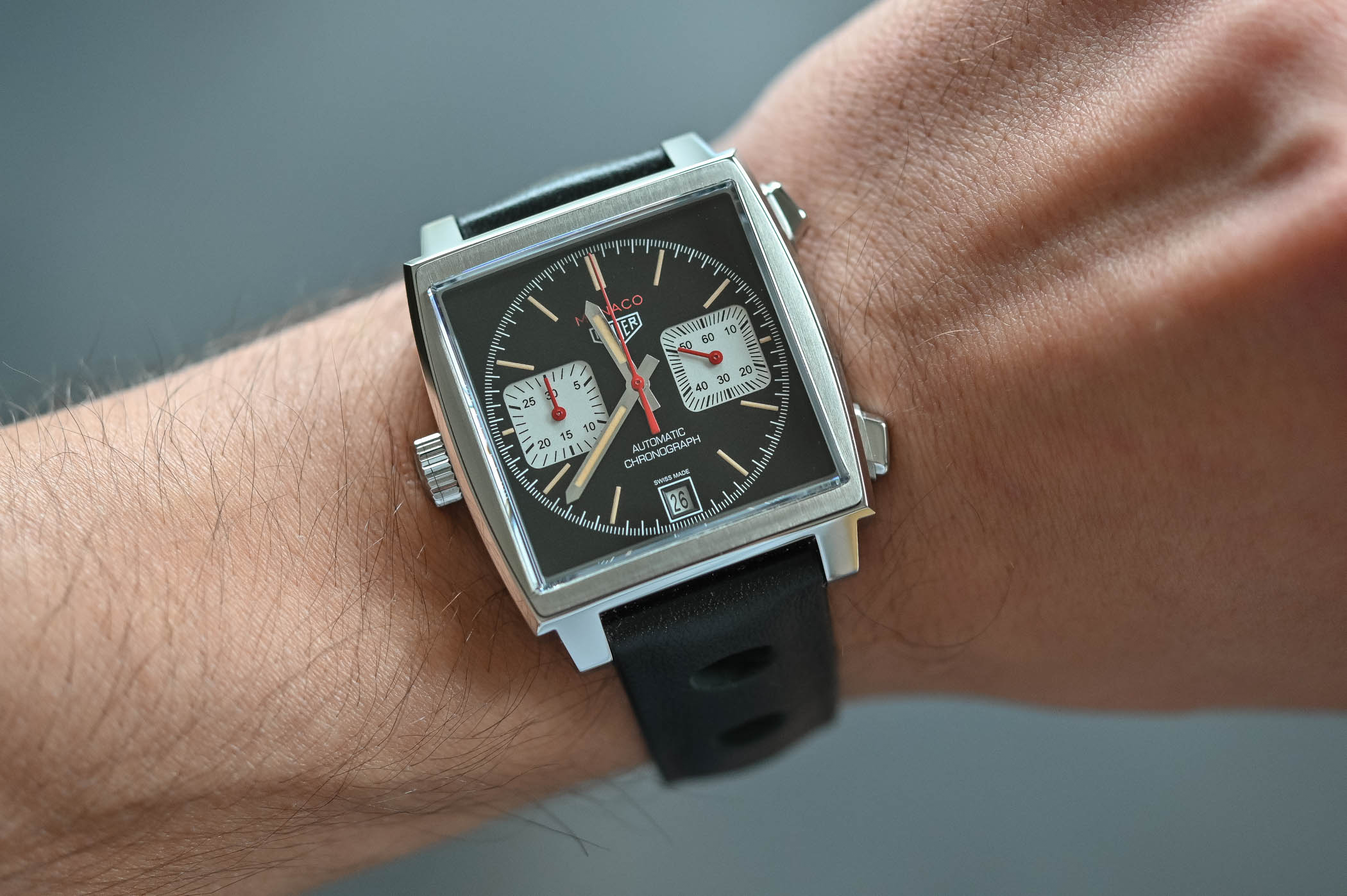 TAG HEUER MONACO CALIBRE 11 FRANCE EDITION CAW211S