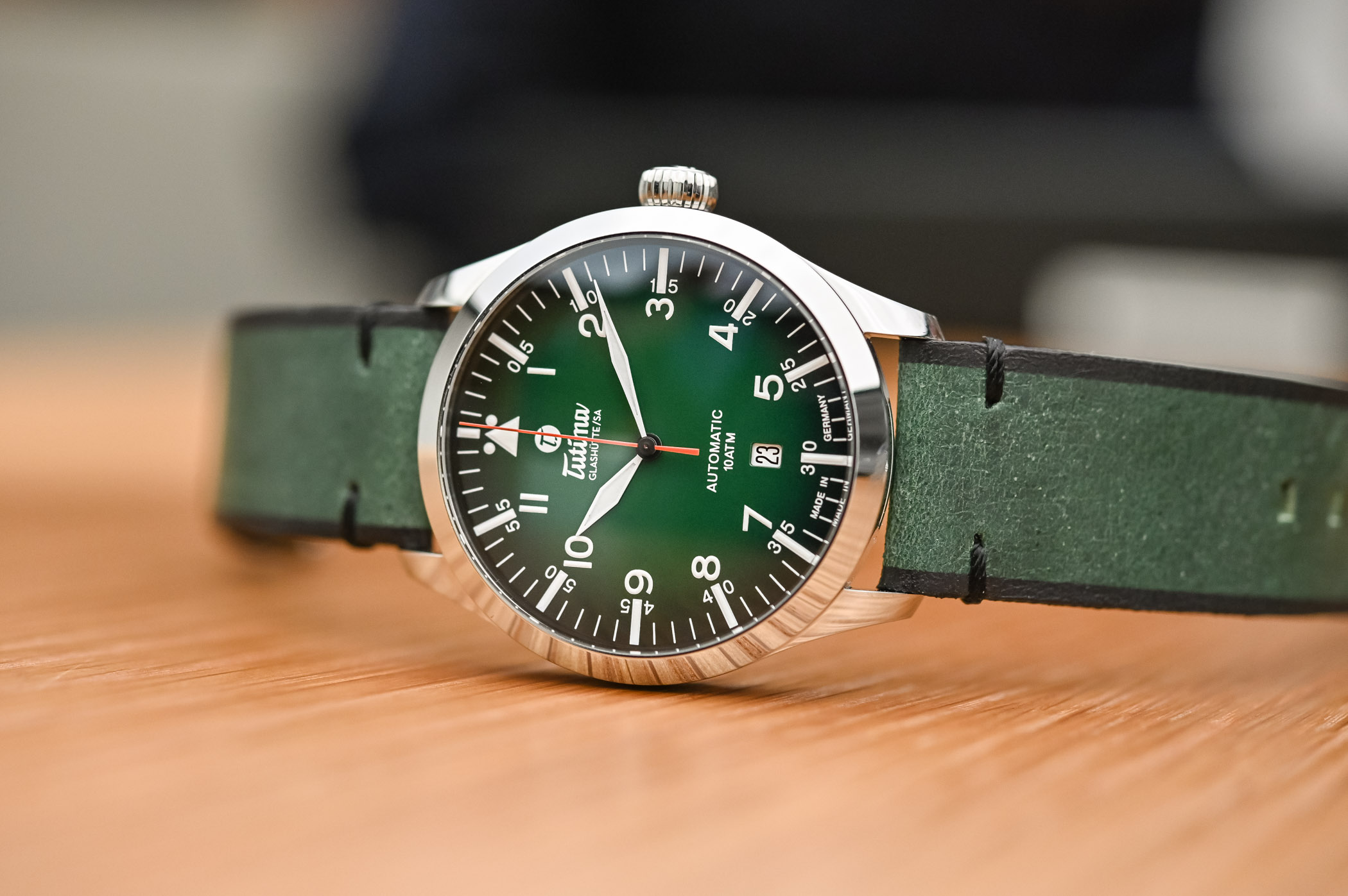 Tutima Flieger Green Dial