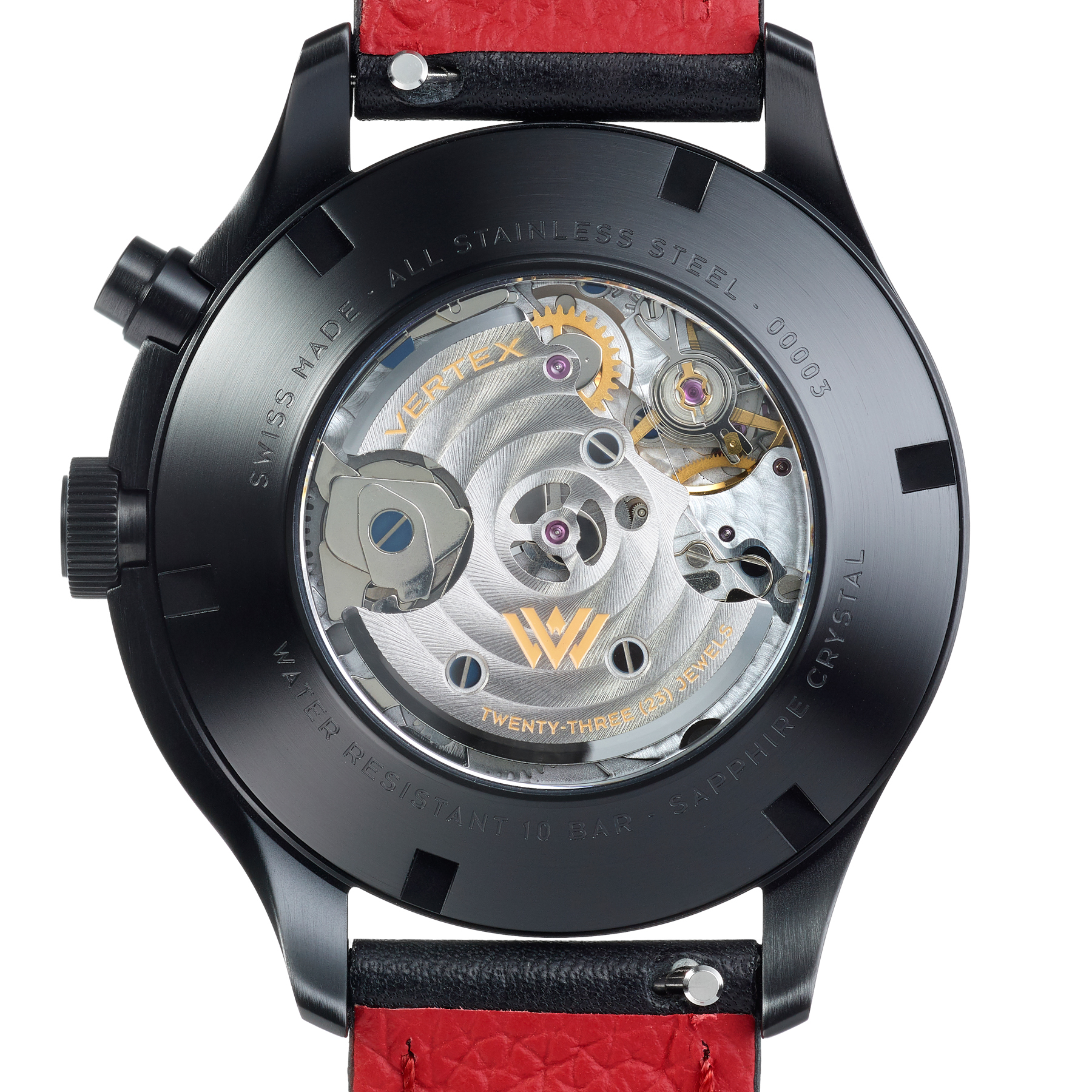 Vertex MP45B Monopusher Chronograph DLC Black -5 Vertex MP45B Monopusher Chronograph DLC Black