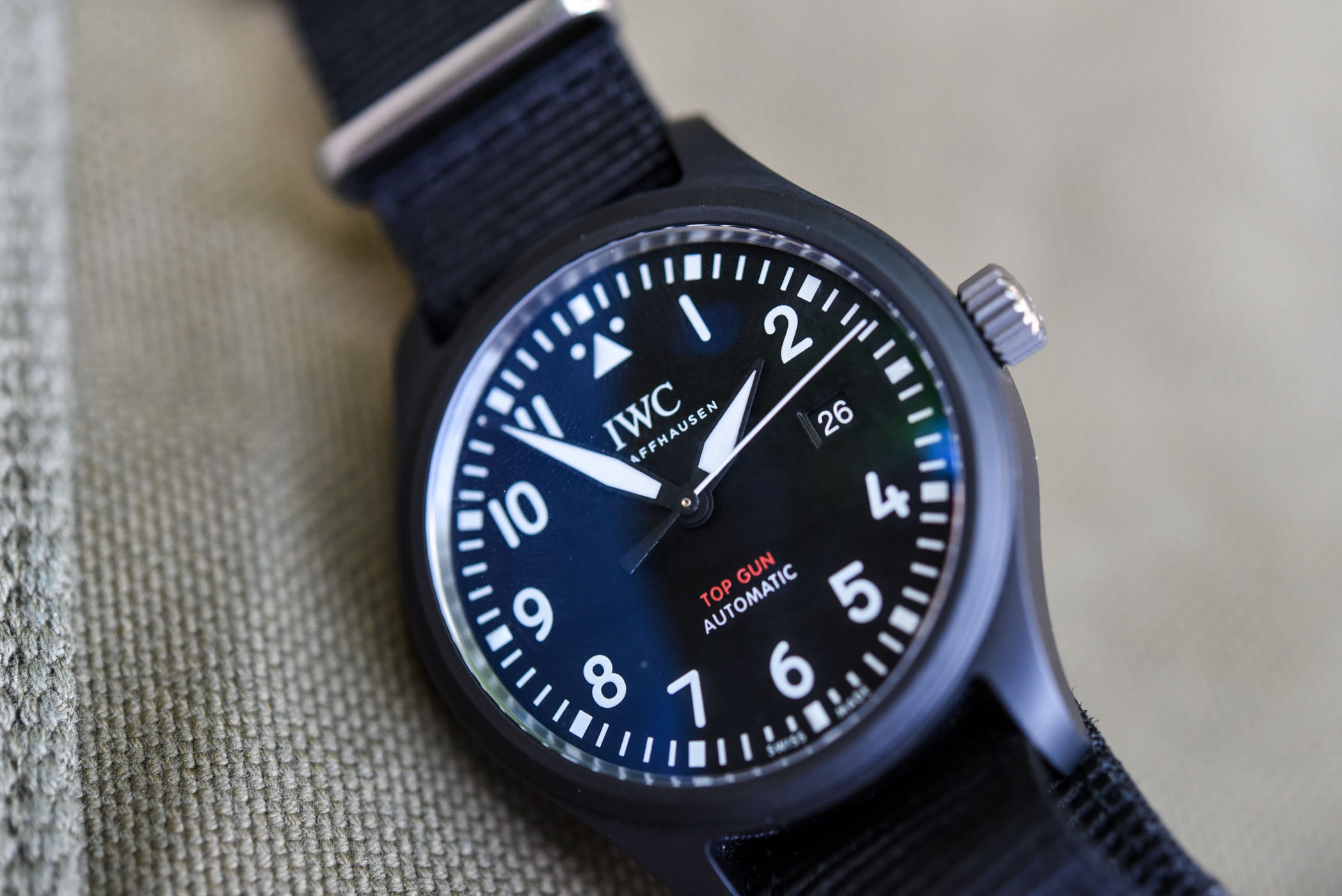 IWC Pilots Watch Automatic Top Gun Ceramic IW326901 - 11 IWC Pilot's Watch Automatic Top Gun Ceramic IW326901